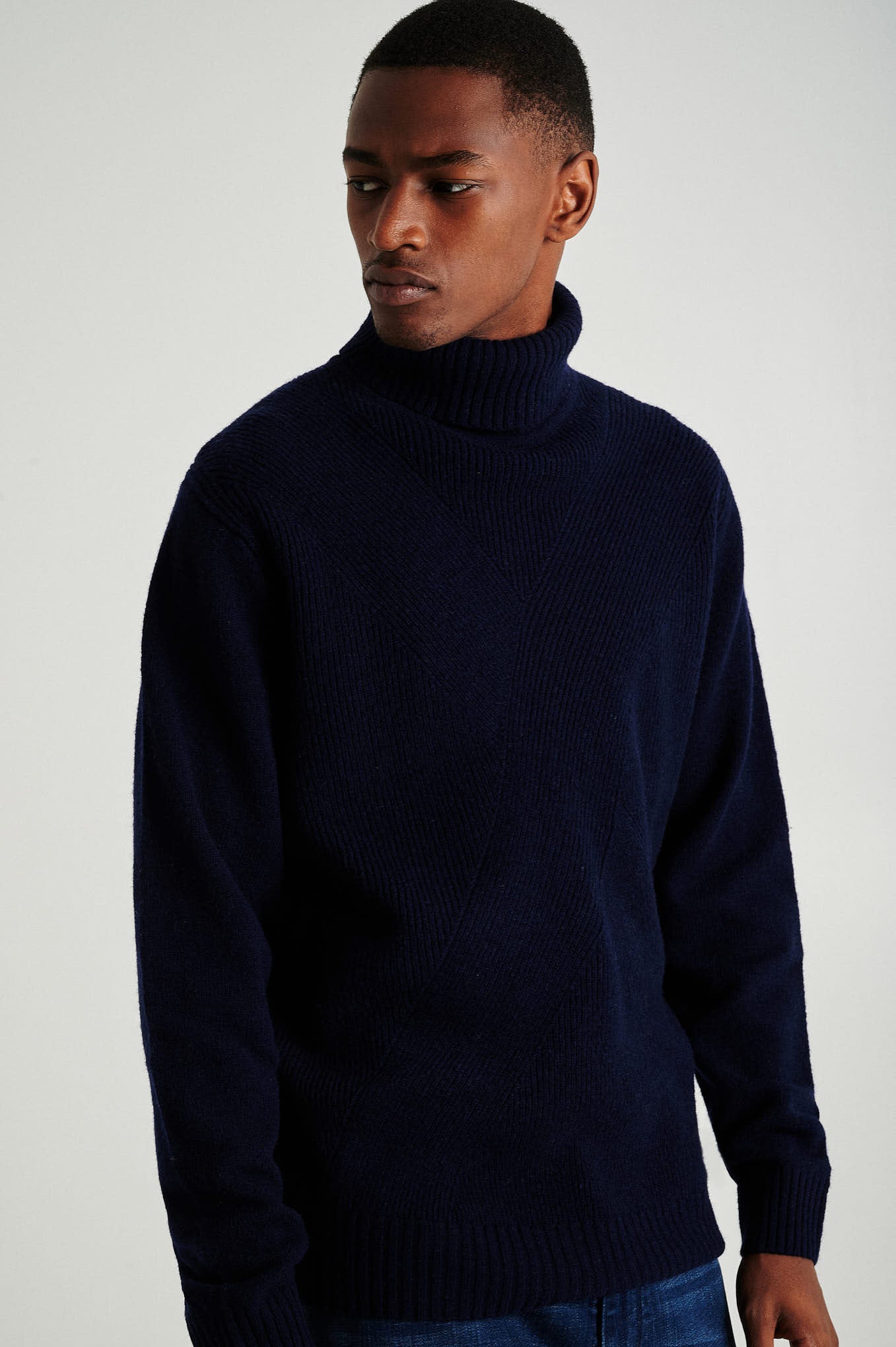 Men's long sleeve turtle neck sweater - Image 9