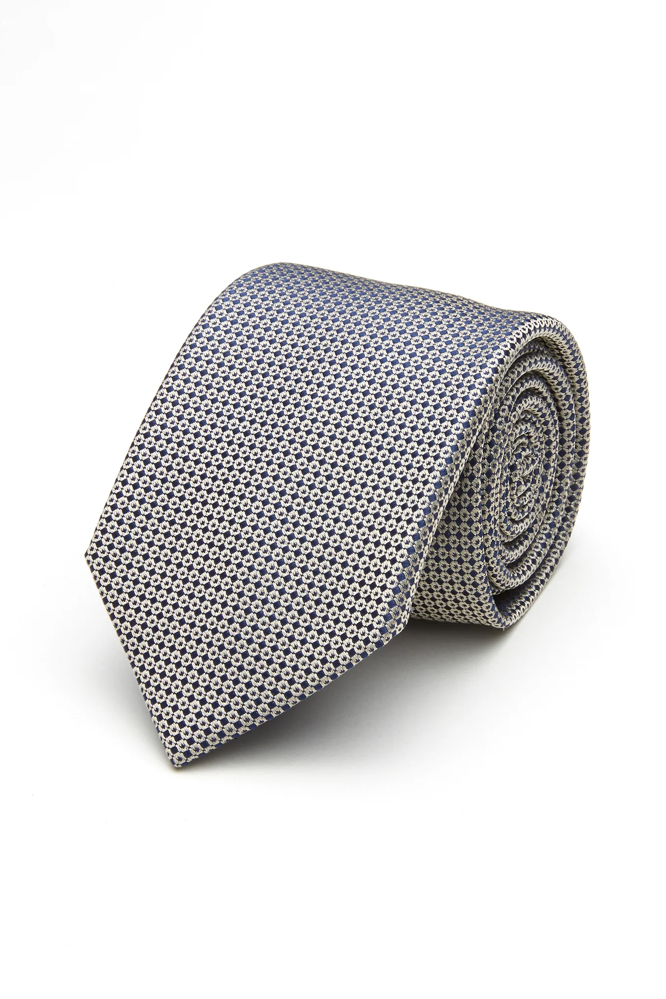 Men's Micro Circles Pattern Tie