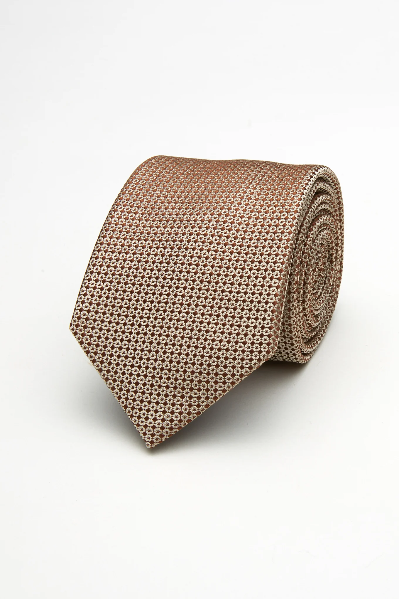 Men's Micro Circles Pattern Tie - Image 2