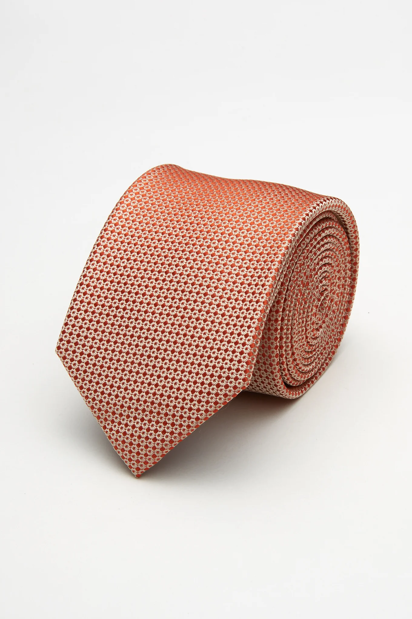 Men's Micro Circles Pattern Tie - Image 4