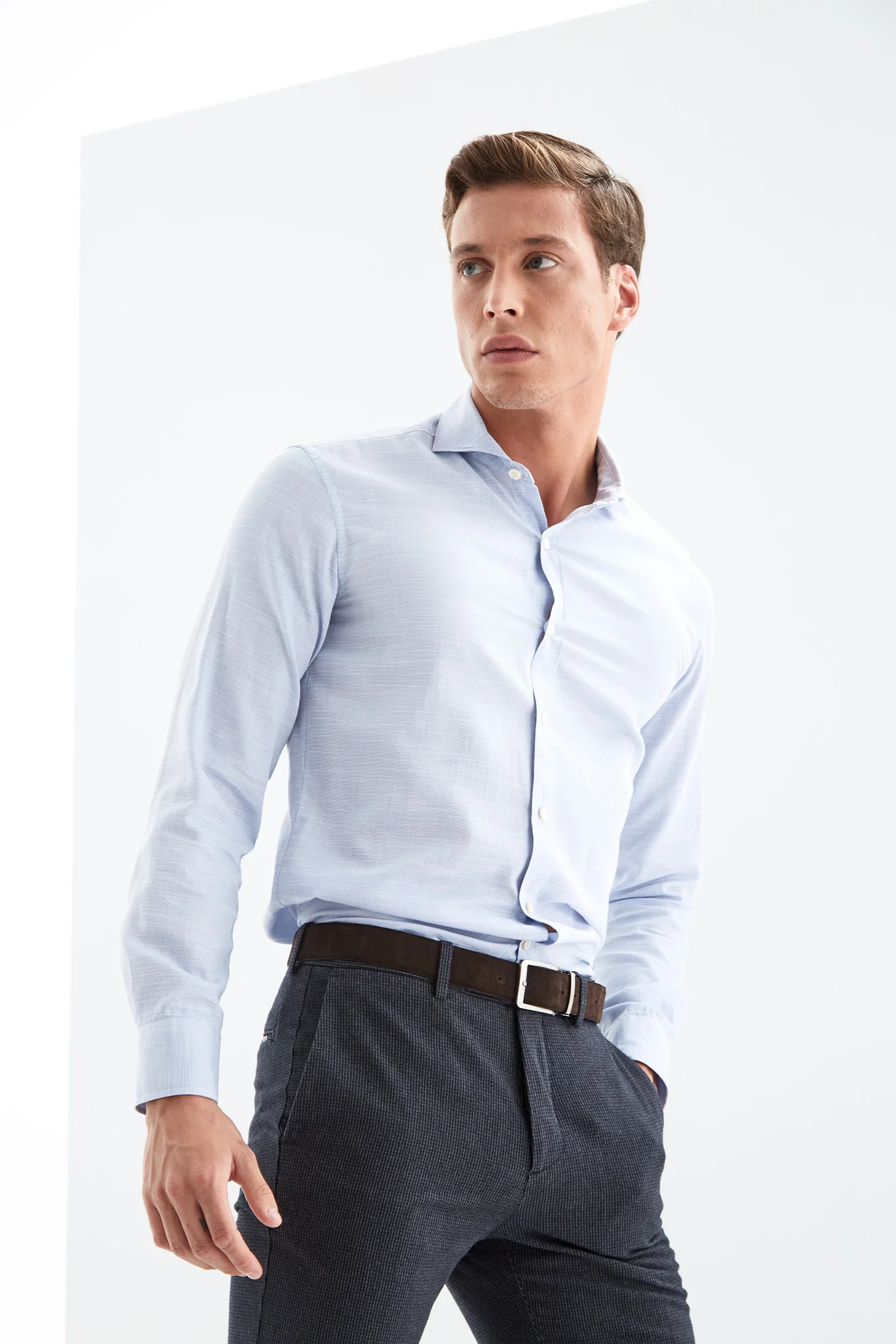 Men's Mingled Shirt - Image 3