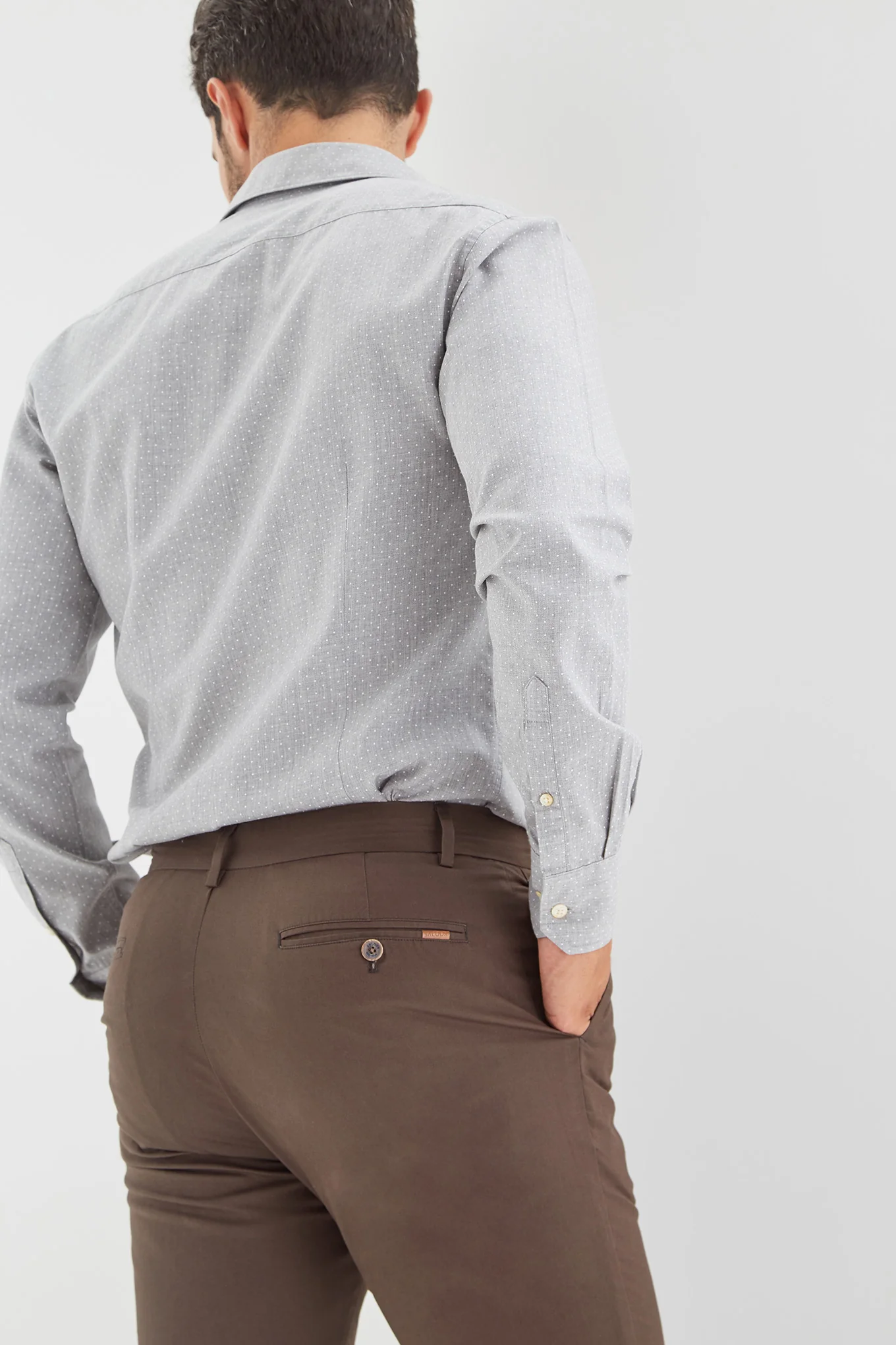 Men's Patterned Casual Shirt - Image 2