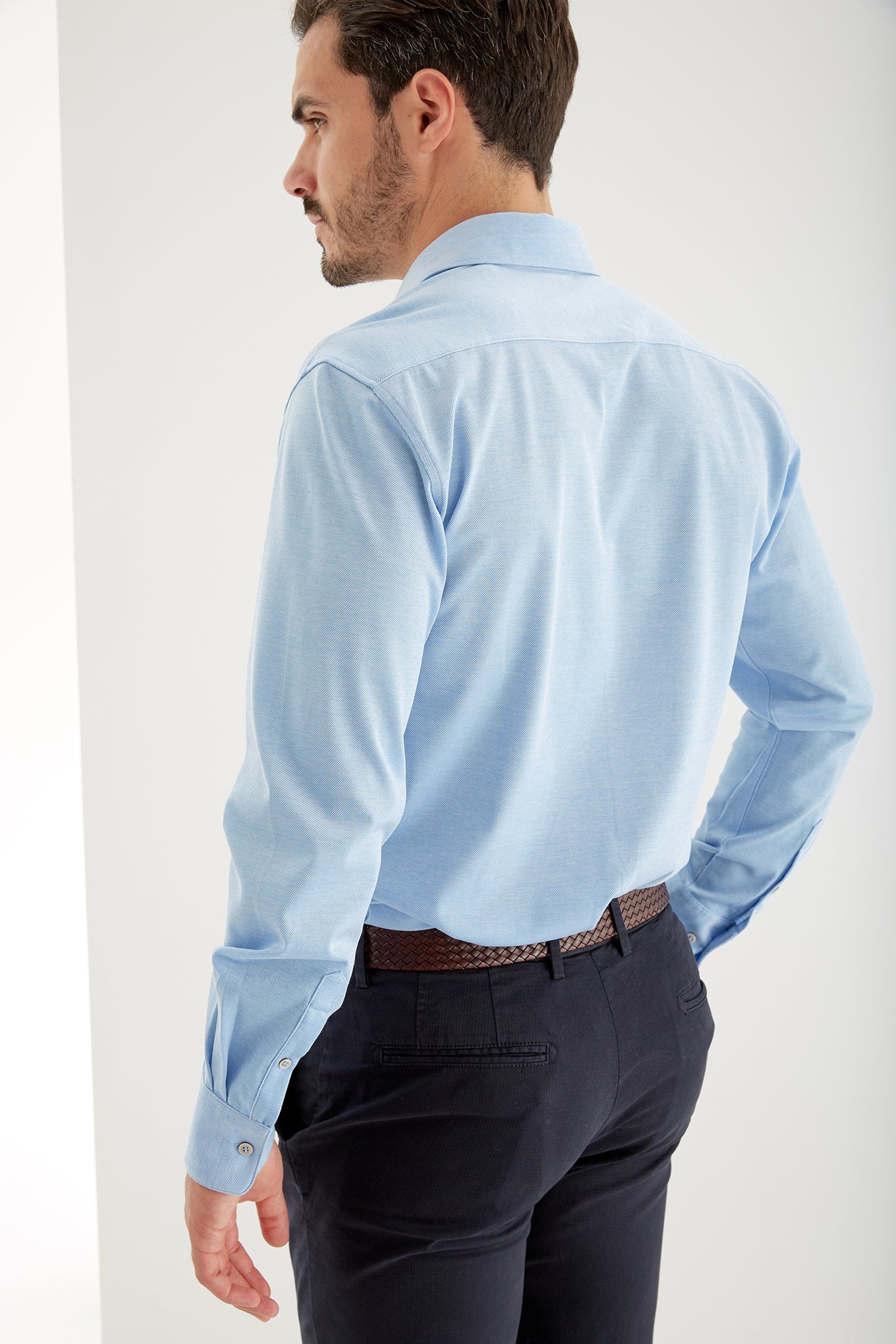 Men's Piquet Knit Shirt - Image 7