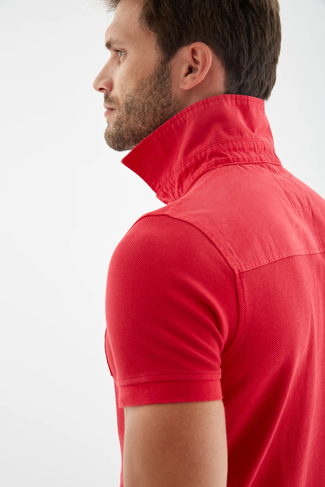 Men's Piquet Polo Shirt with Pocket - Image 9