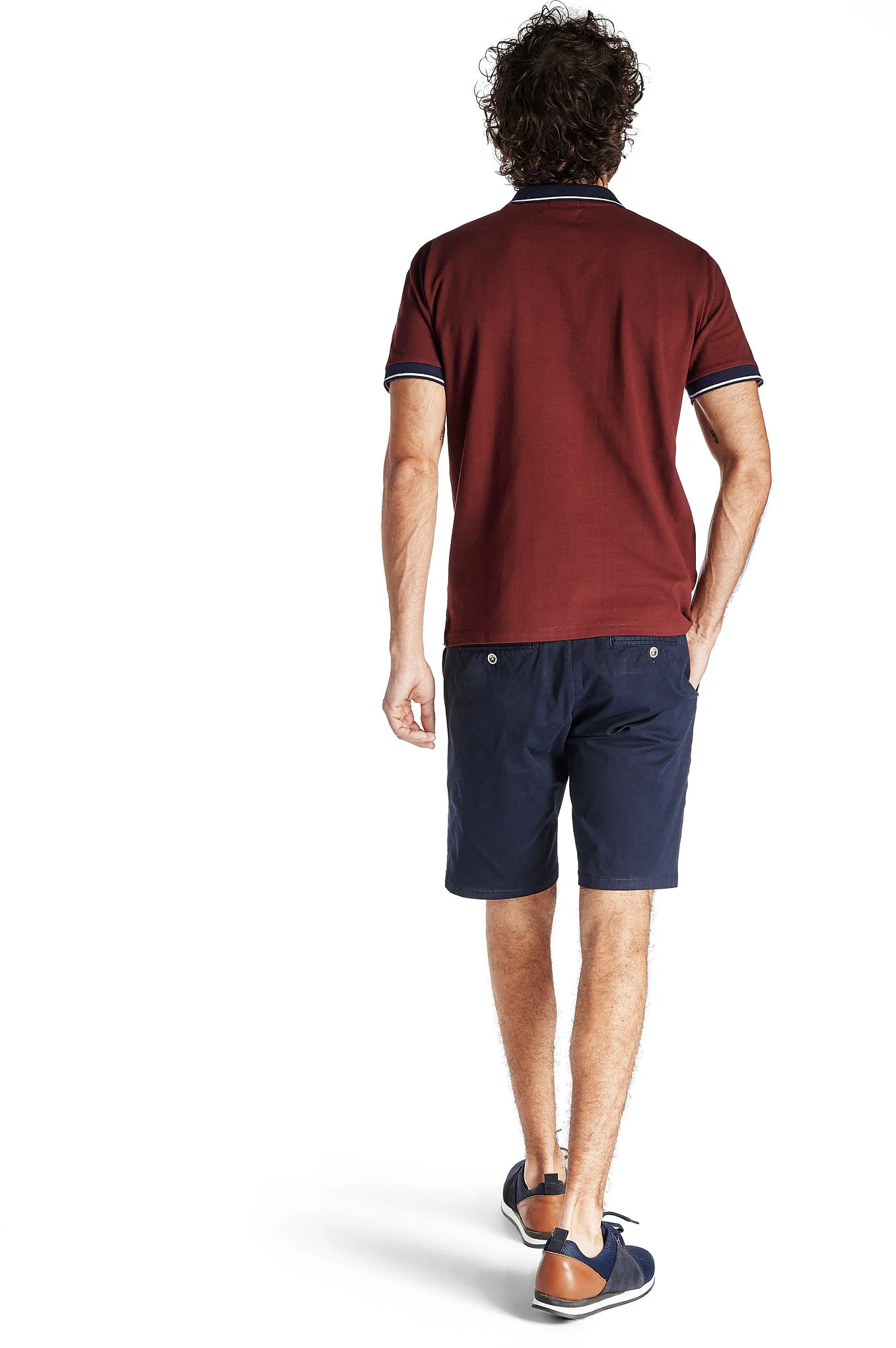 Men's Piquet Sport Slim Fit Polo - Image 4