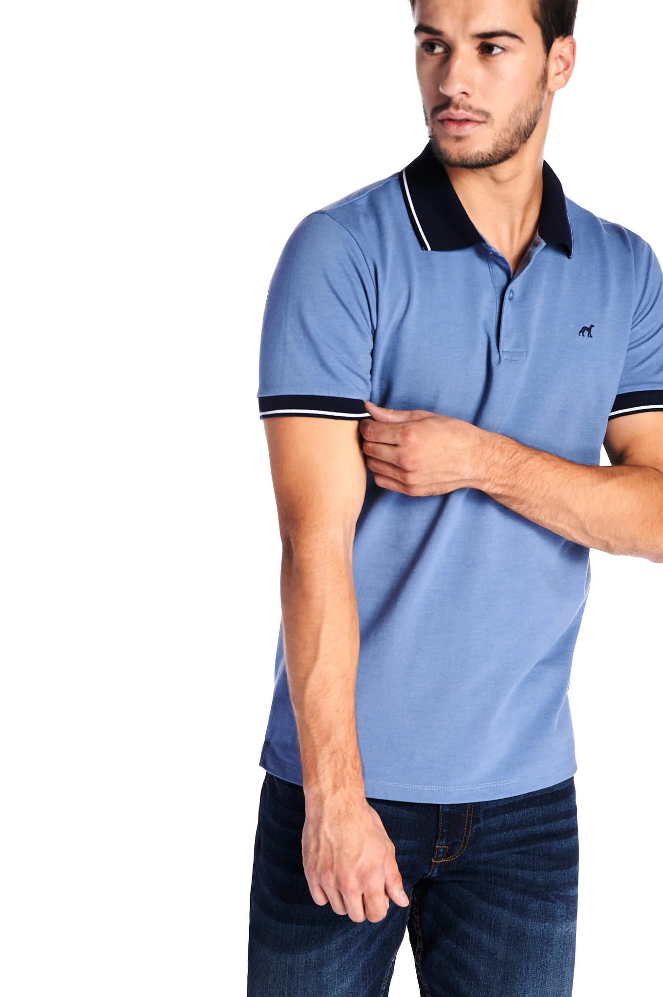 Men's Piquet Sport Slim Fit Polo - Image 7