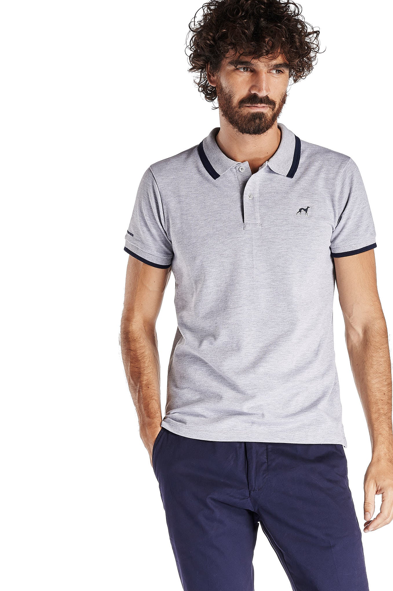 Men's Piquet Sport Slim Fit Polo - Image 21