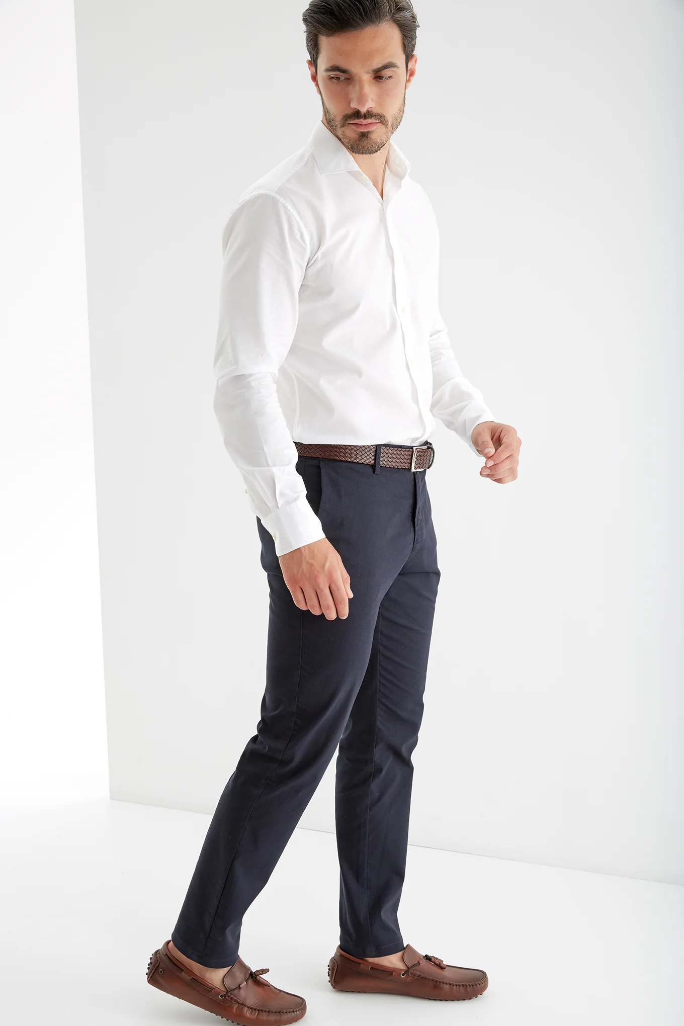 Men's Plain Casual Shirt