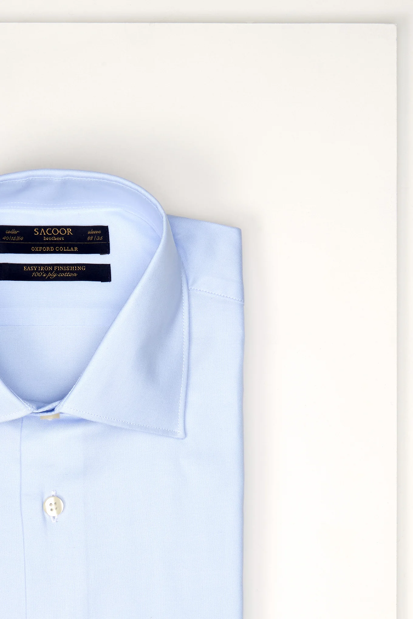 Men's Plain Classic Shirt - Image 2