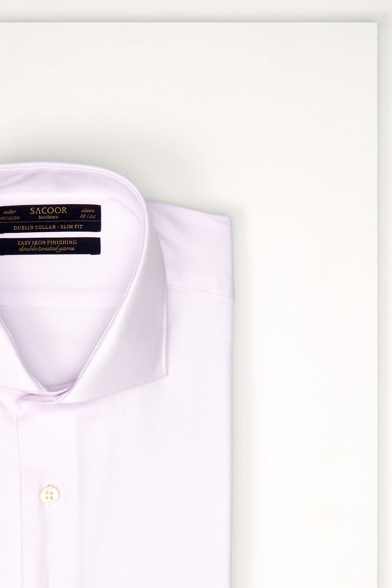 Men's Plain Classic Shirt - Image 2
