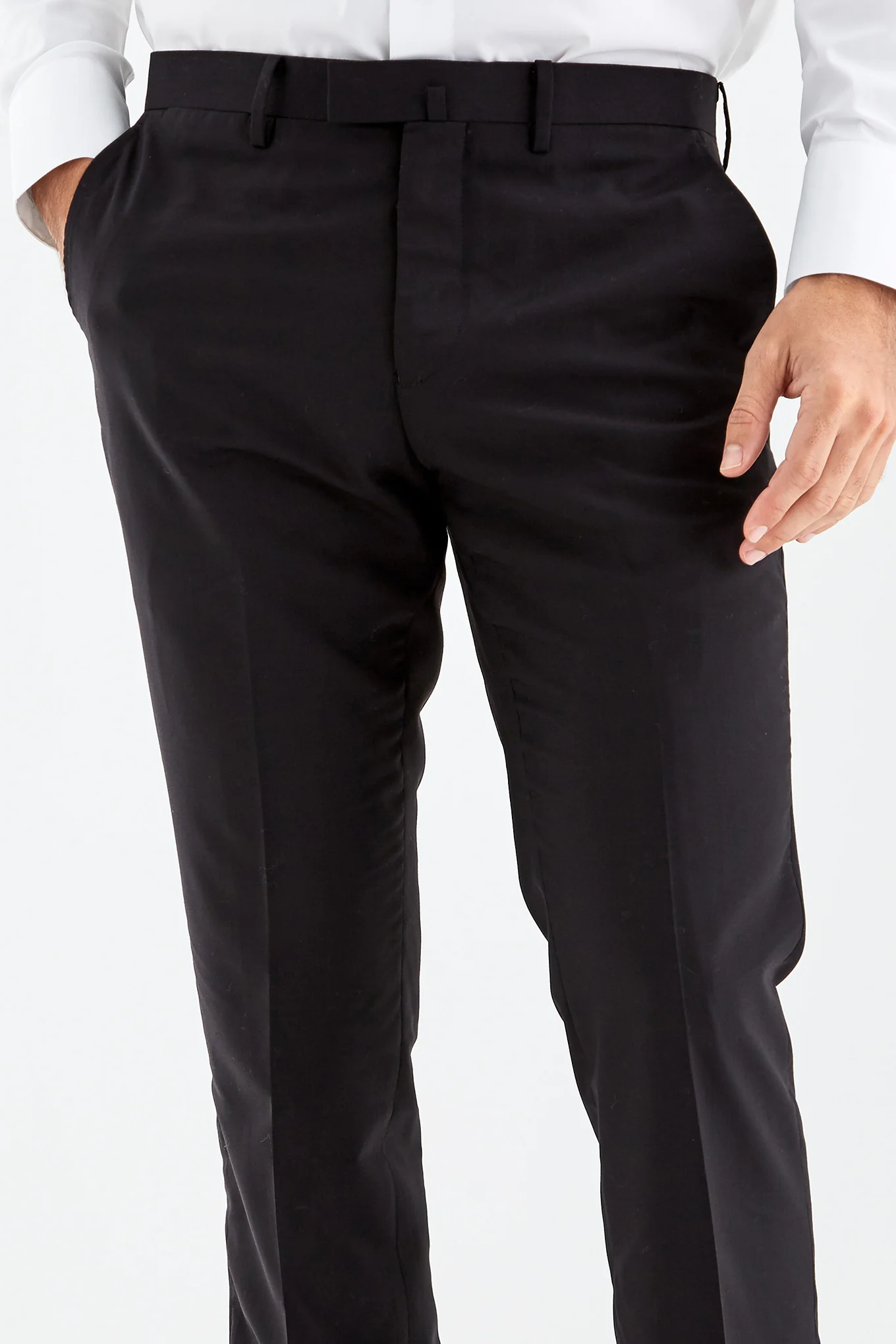 Men's Plain Classic Trousers - Image 3