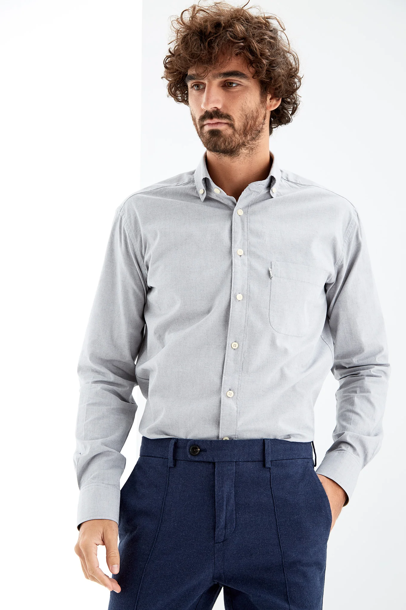 Men's Plain Shirt - Image 3