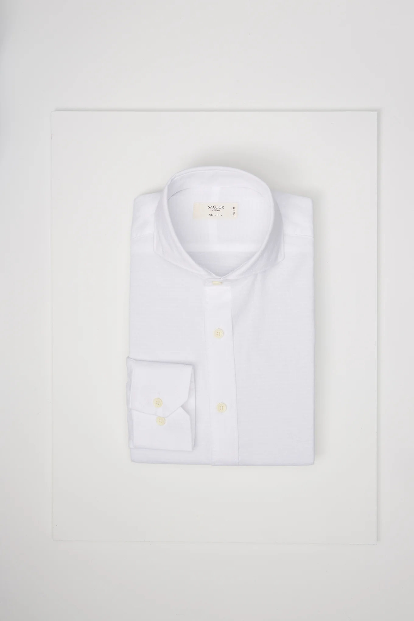 Men's Plain Slim Fit Sports Shirt