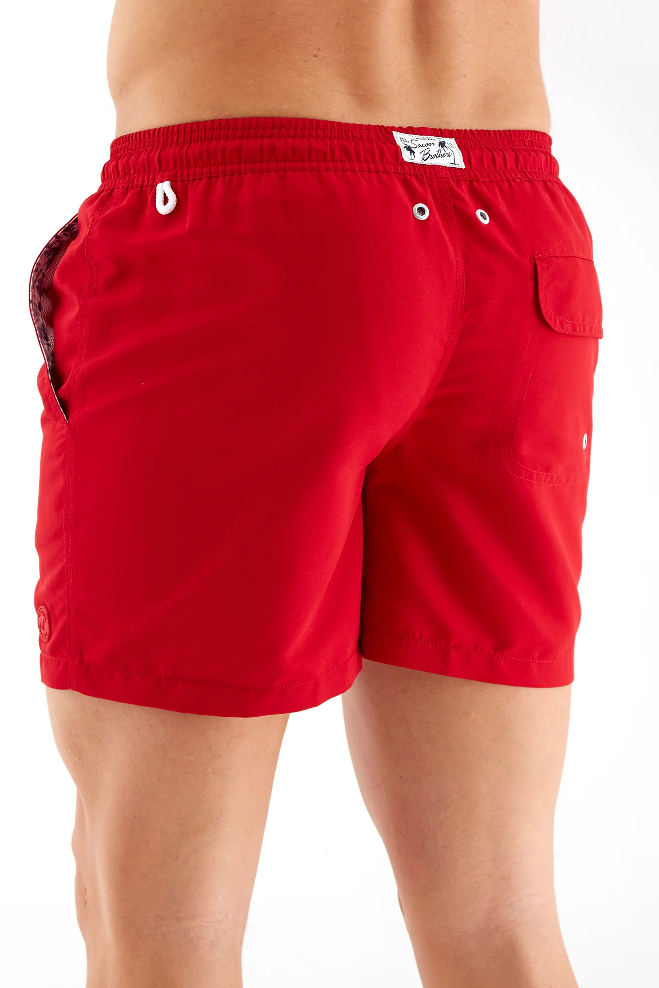 Men's Plain Swim Shorts - Image 15