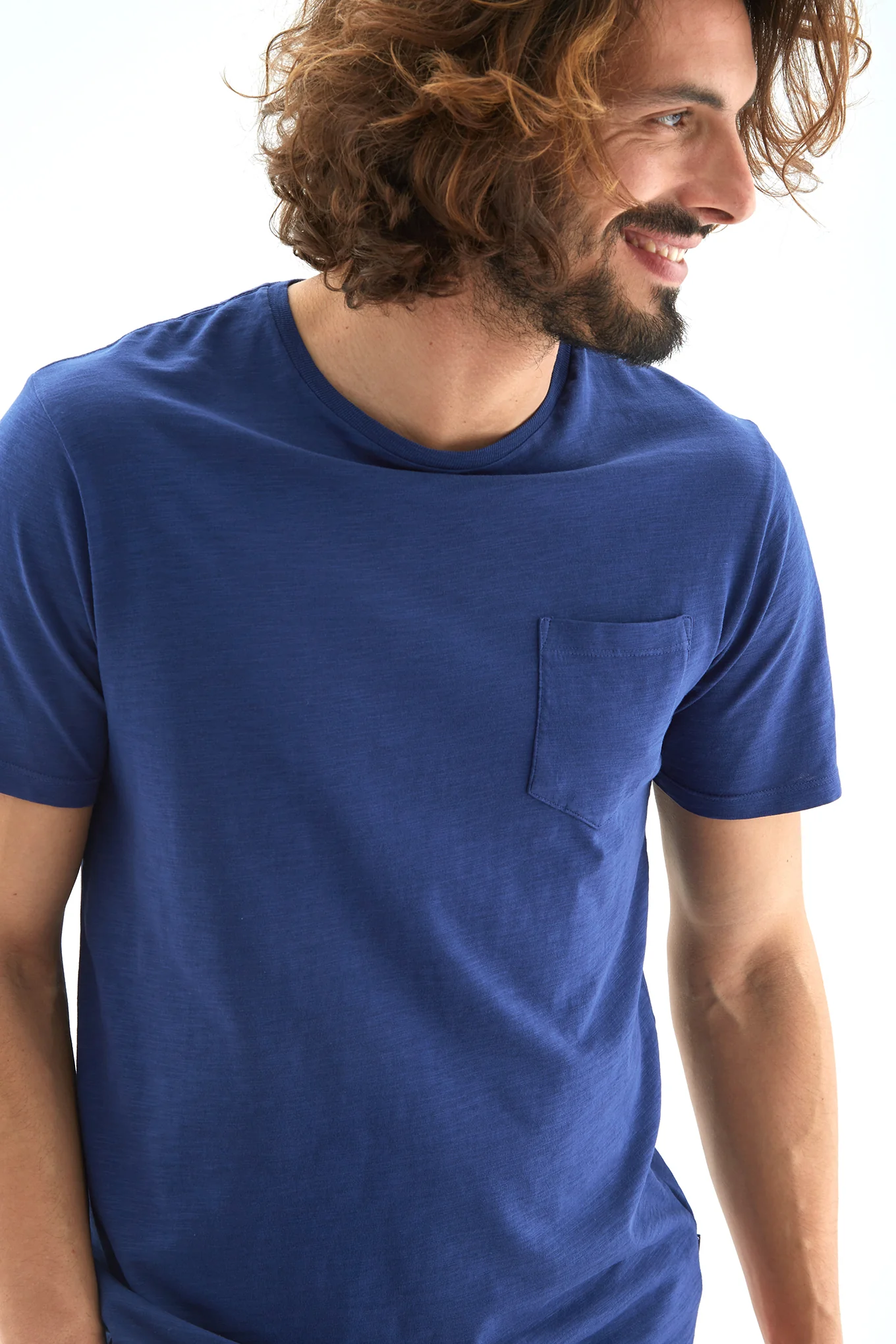 Men's Plain T-Shirt with Pocket - Image 10