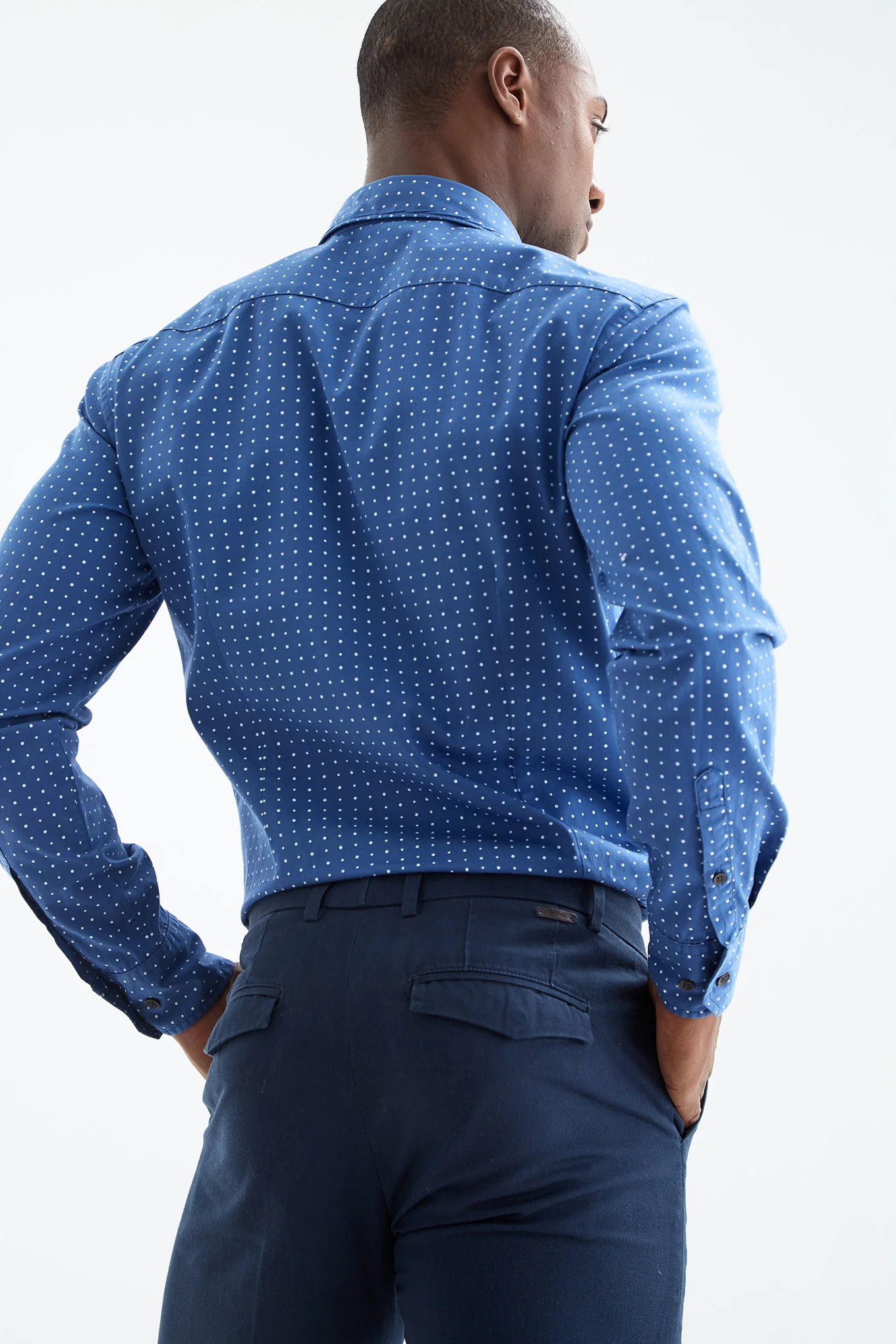 Men's Polka Dots Shirt - Image 3