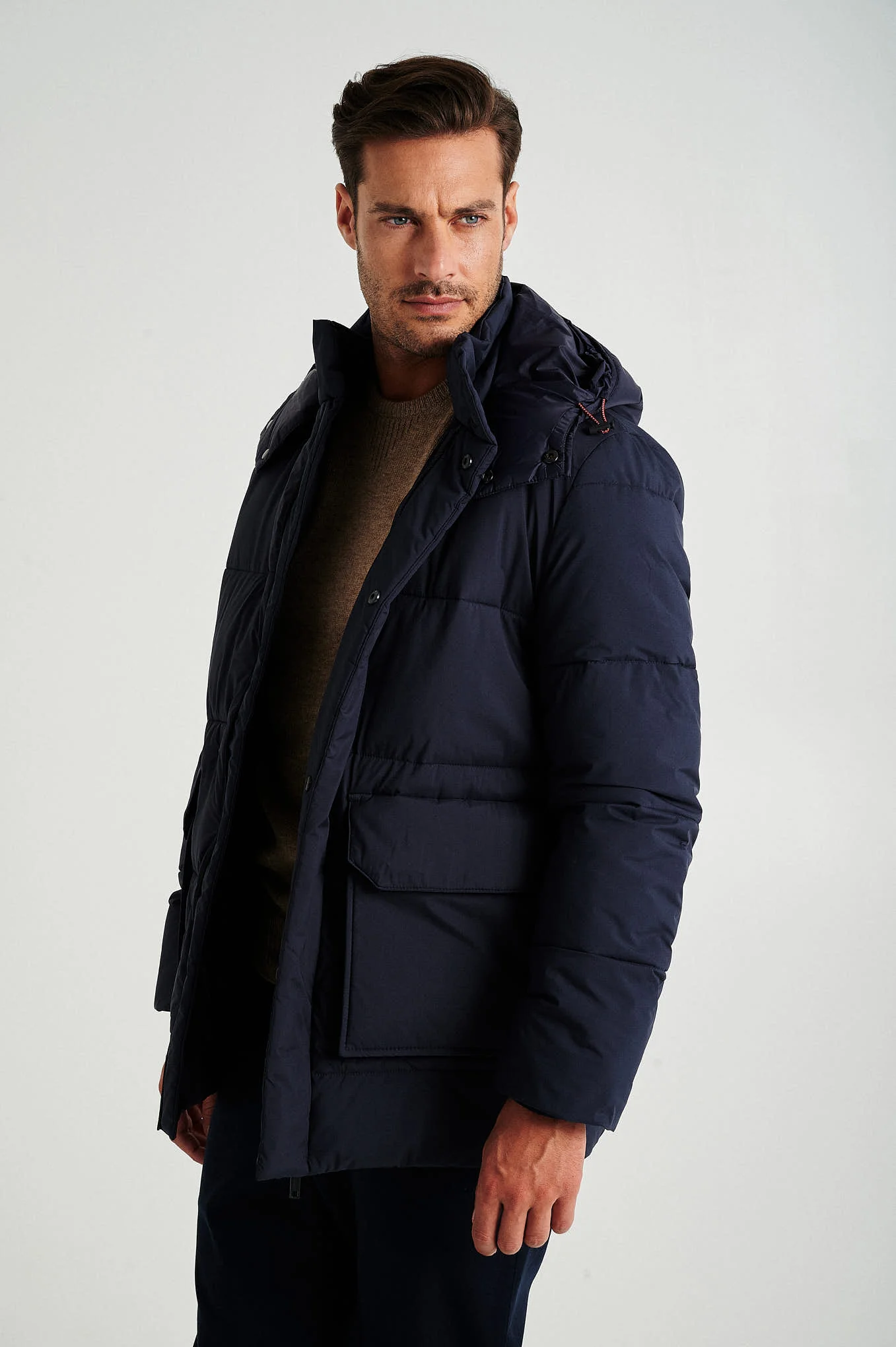 Men's recycled puff parka - Image 14