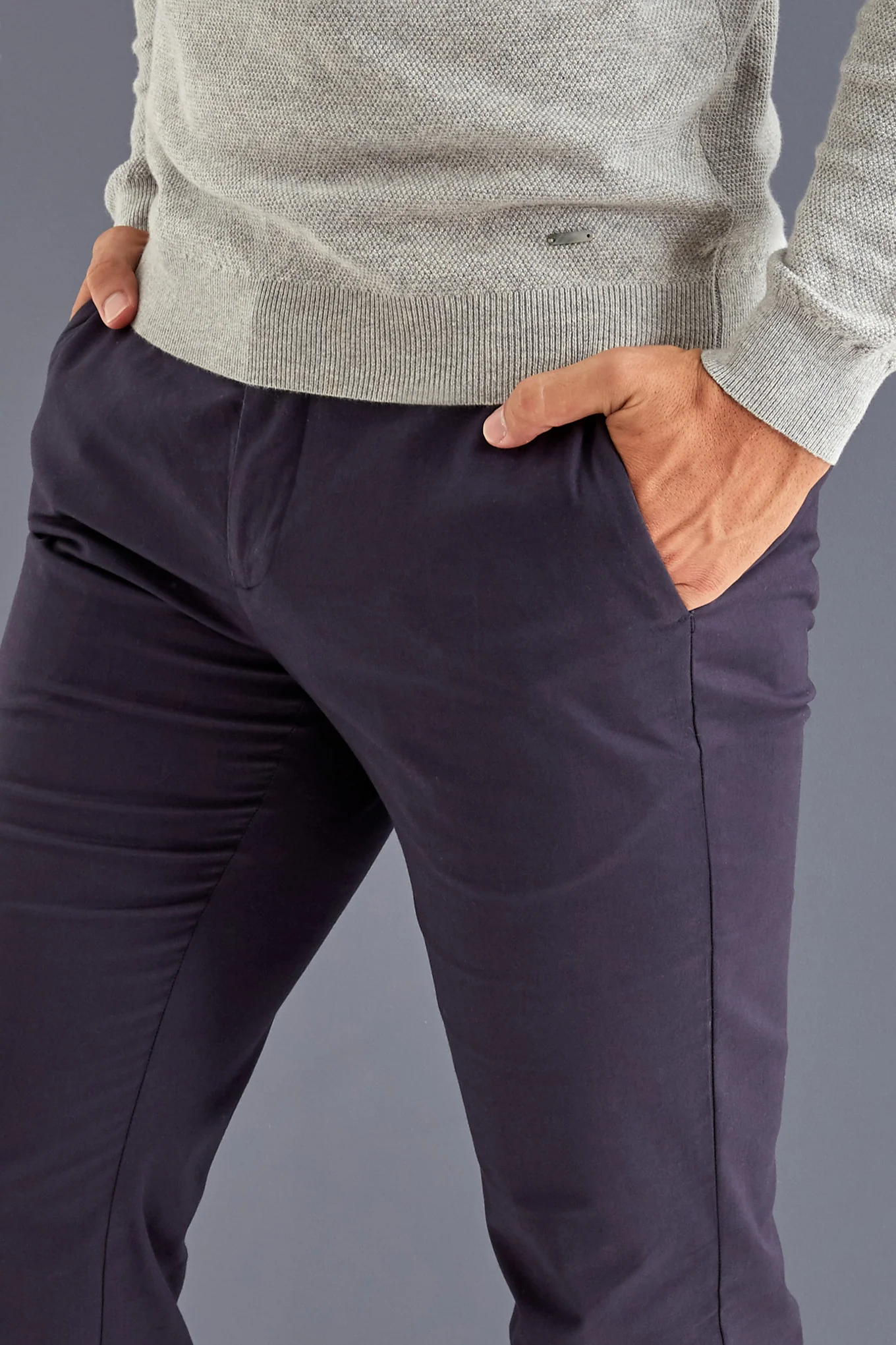 Men's Regular Chino Trousers - Image 14
