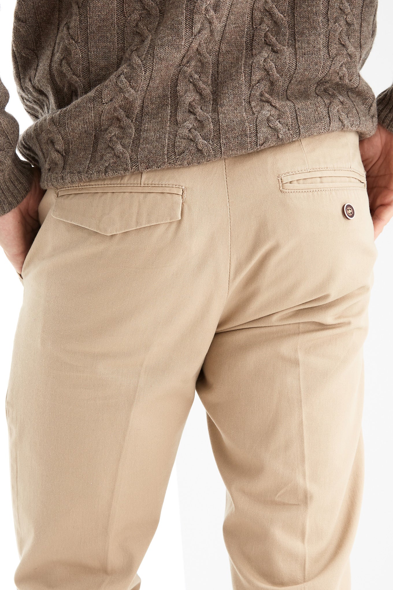Men's Regular Chino Trousers - Image 4