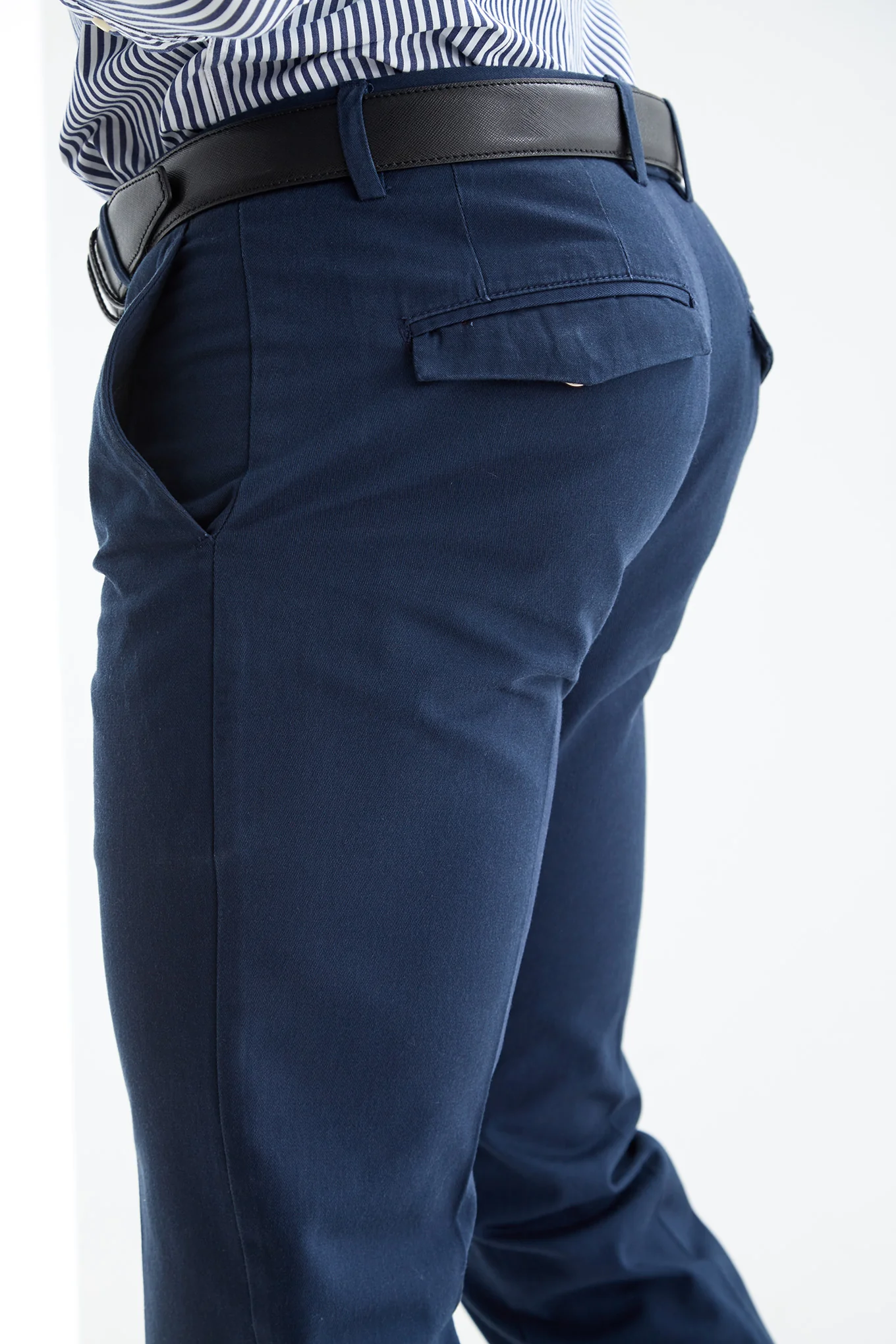 Men's Regular Chino Trousers - Image 8