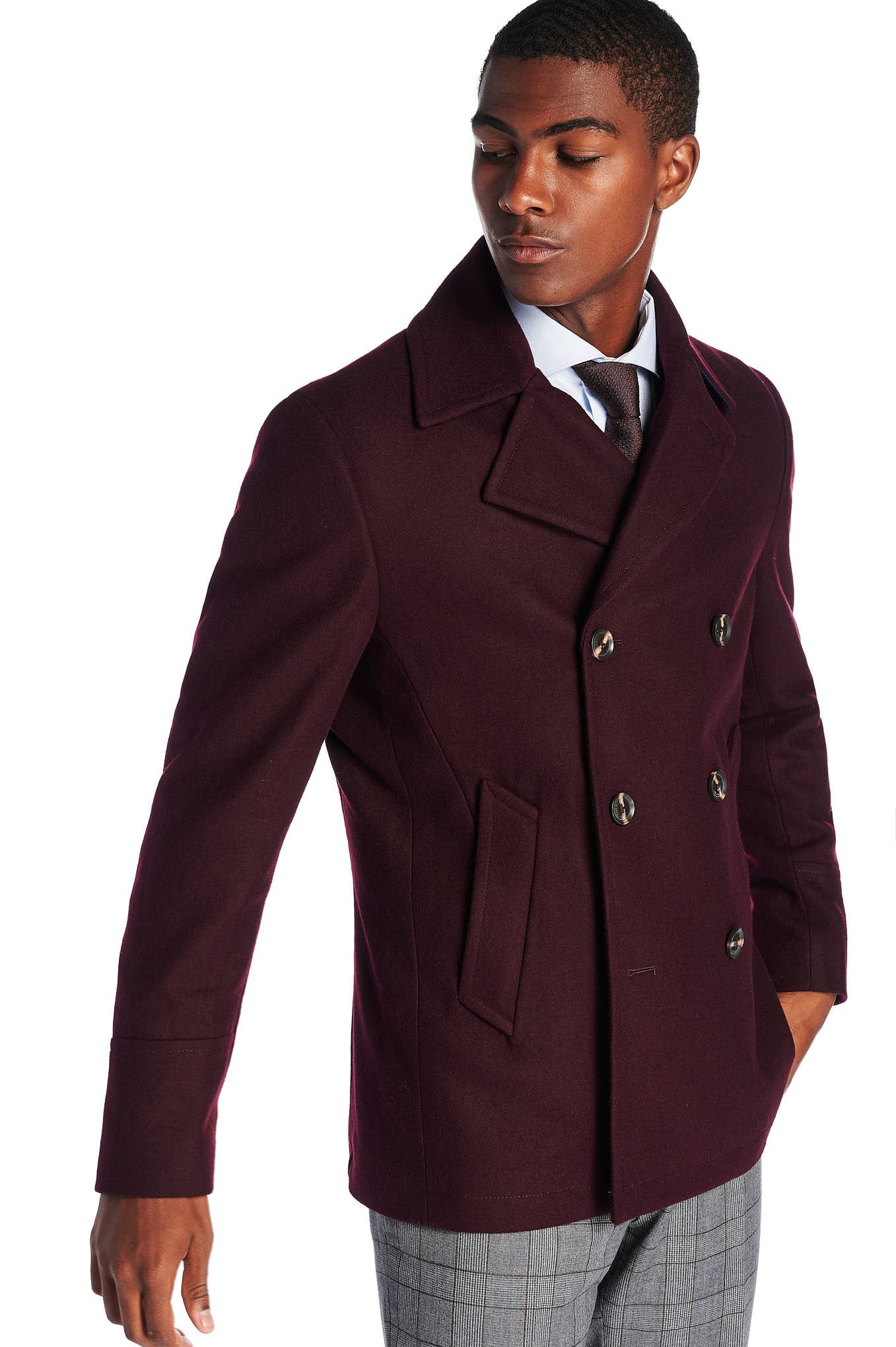 Men's Regular Fit Casual Coat - Image 10