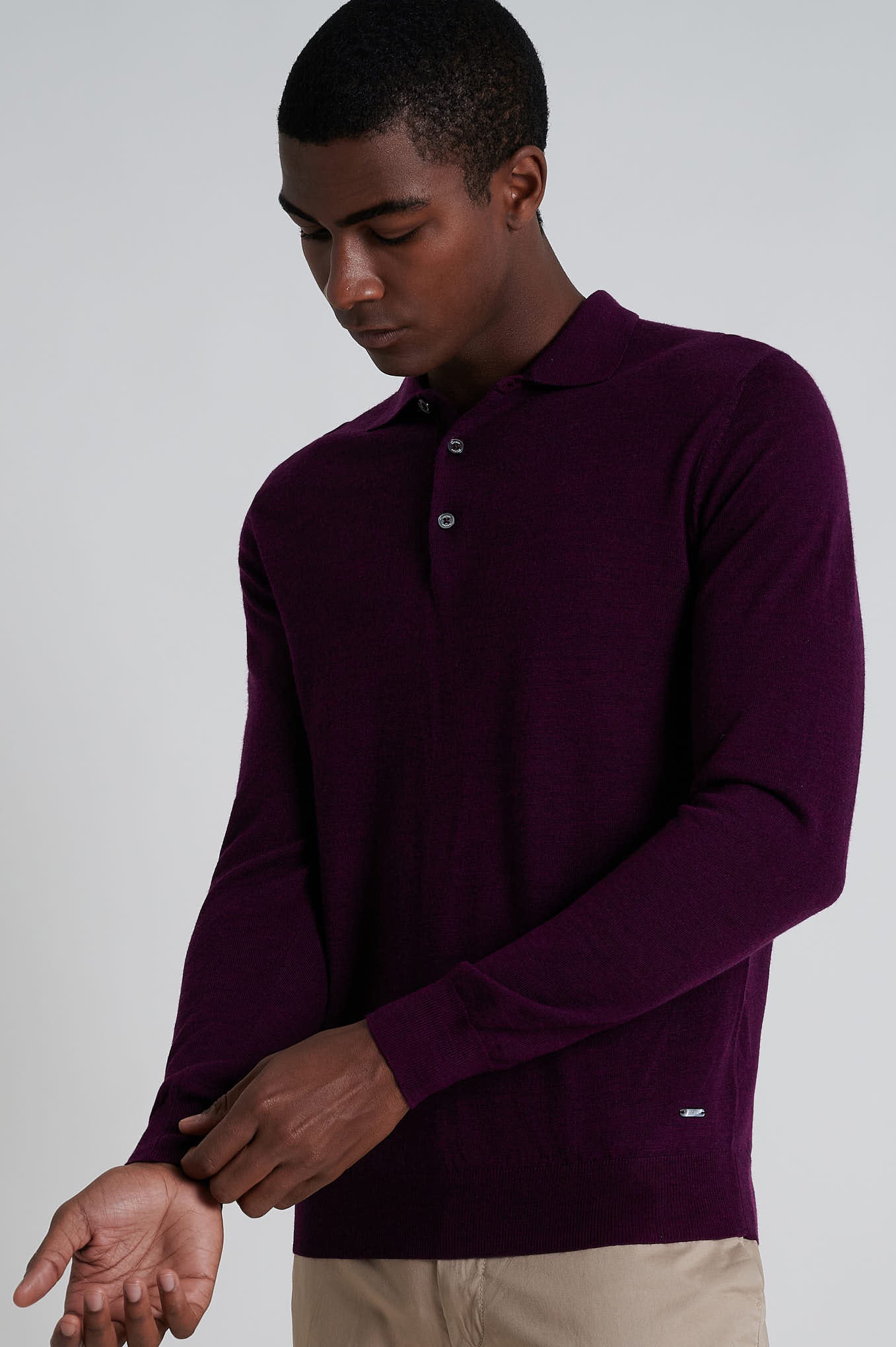 Men's Regular Fit Casual Mesh Polo