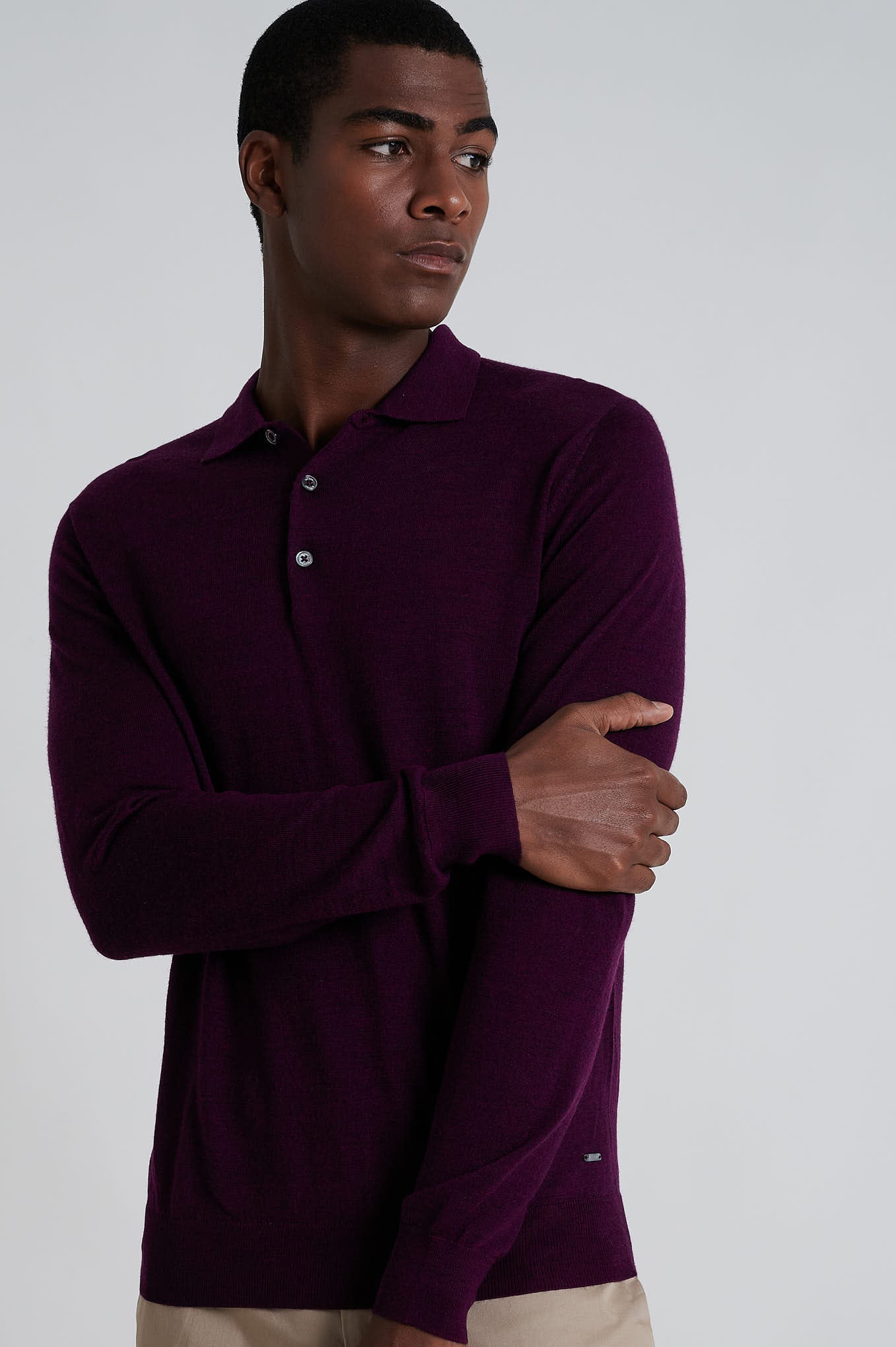 Men's Regular Fit Casual Mesh Polo - Image 3