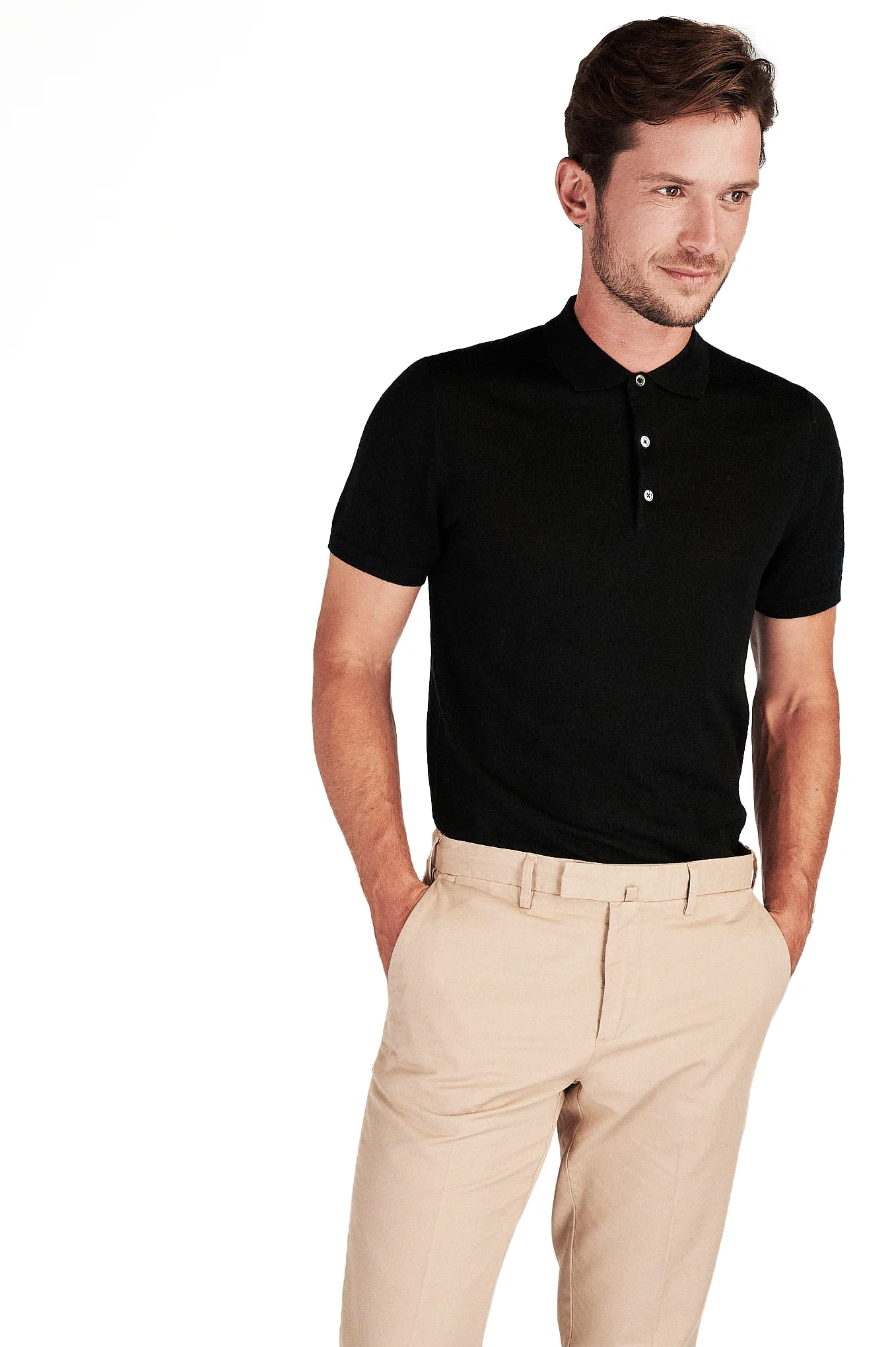 Men's Regular Fit Casual Mesh Polo - Image 13