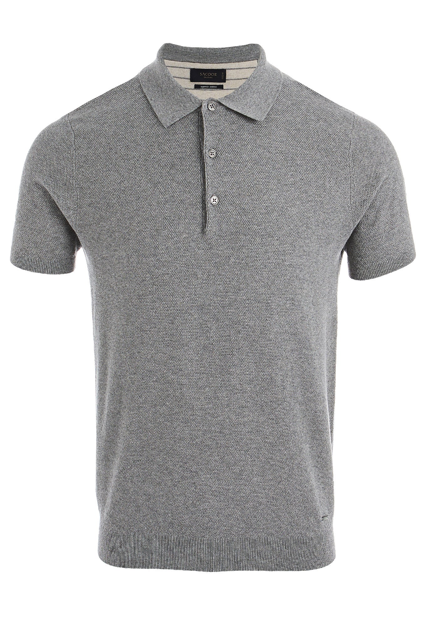 Men's Regular Fit Casual Mesh Polo in Organic Cotton - Image 10