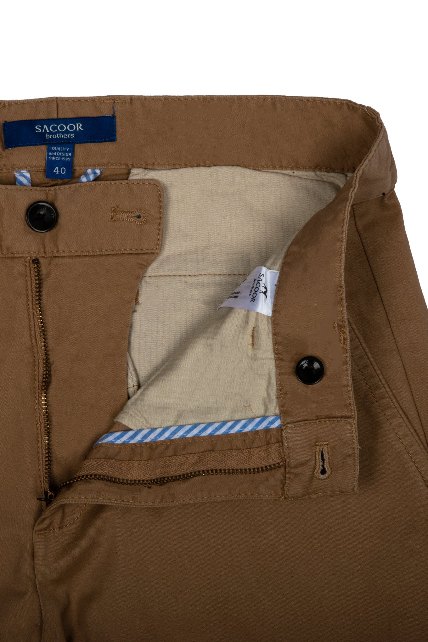 Men's Regular Fit Sport Chino Trousers - Image 3