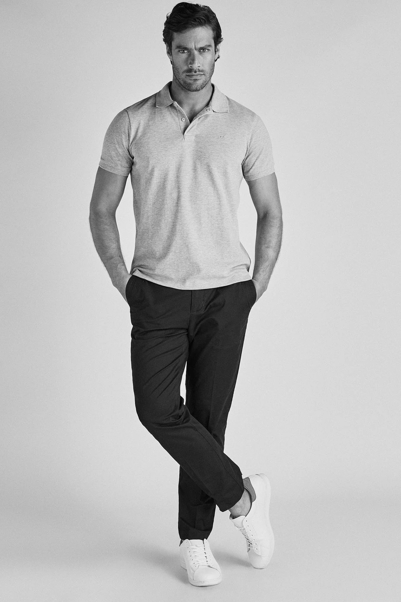 Men's Regular Fit Sport Polo Piquet Shirt - Image 25