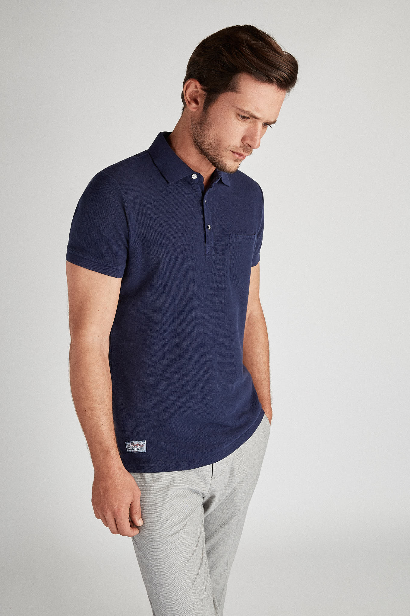 Men's Regular Fit Sport Rugby Club Polo Piquet Shirt - Image 8