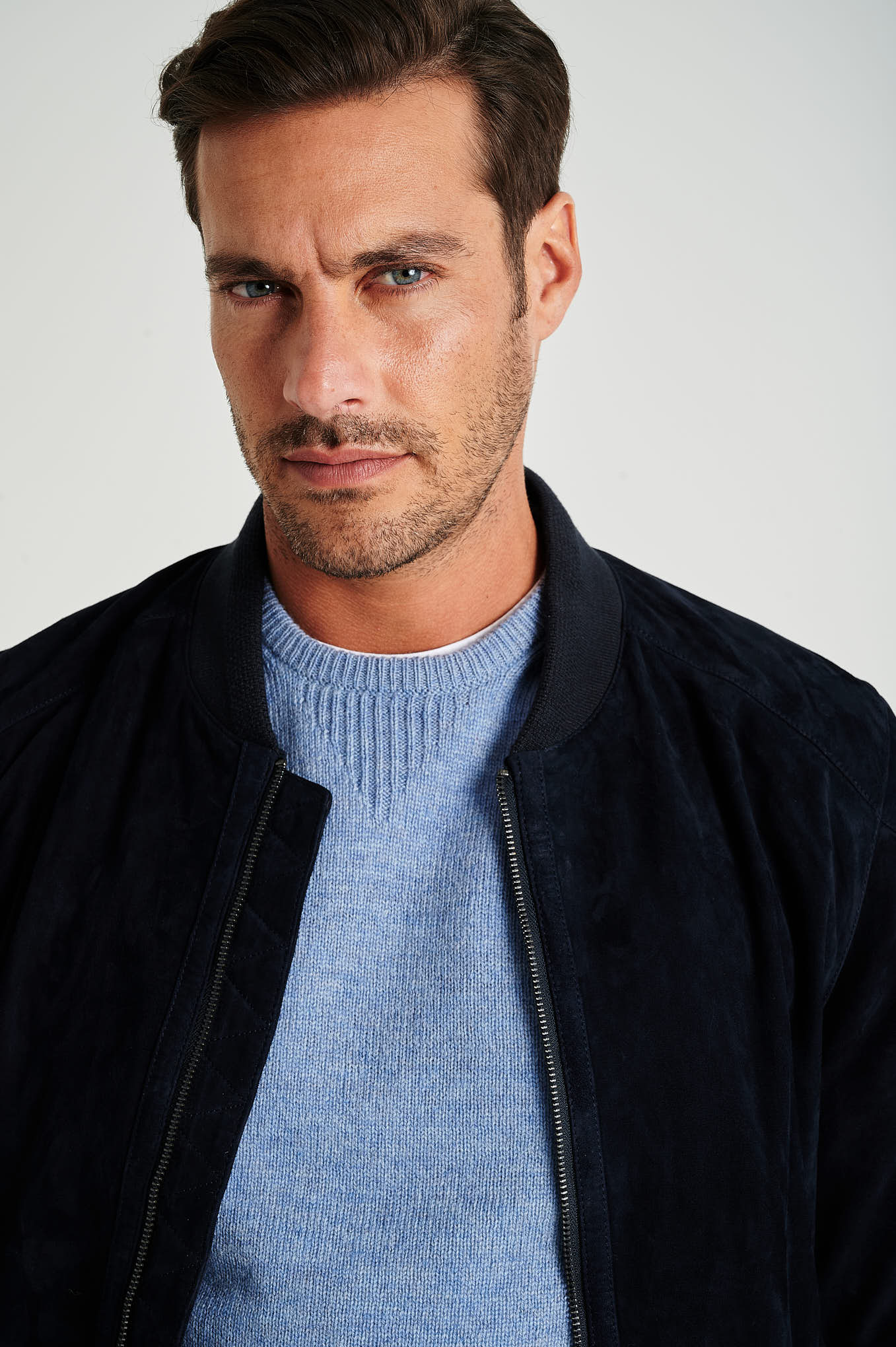 Men's respekt suede bomber jacket - Image 10