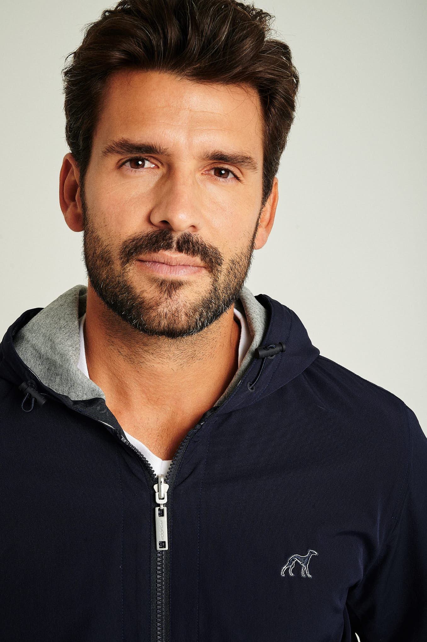 Men's reversible zip-through hooded jacket - Image 2