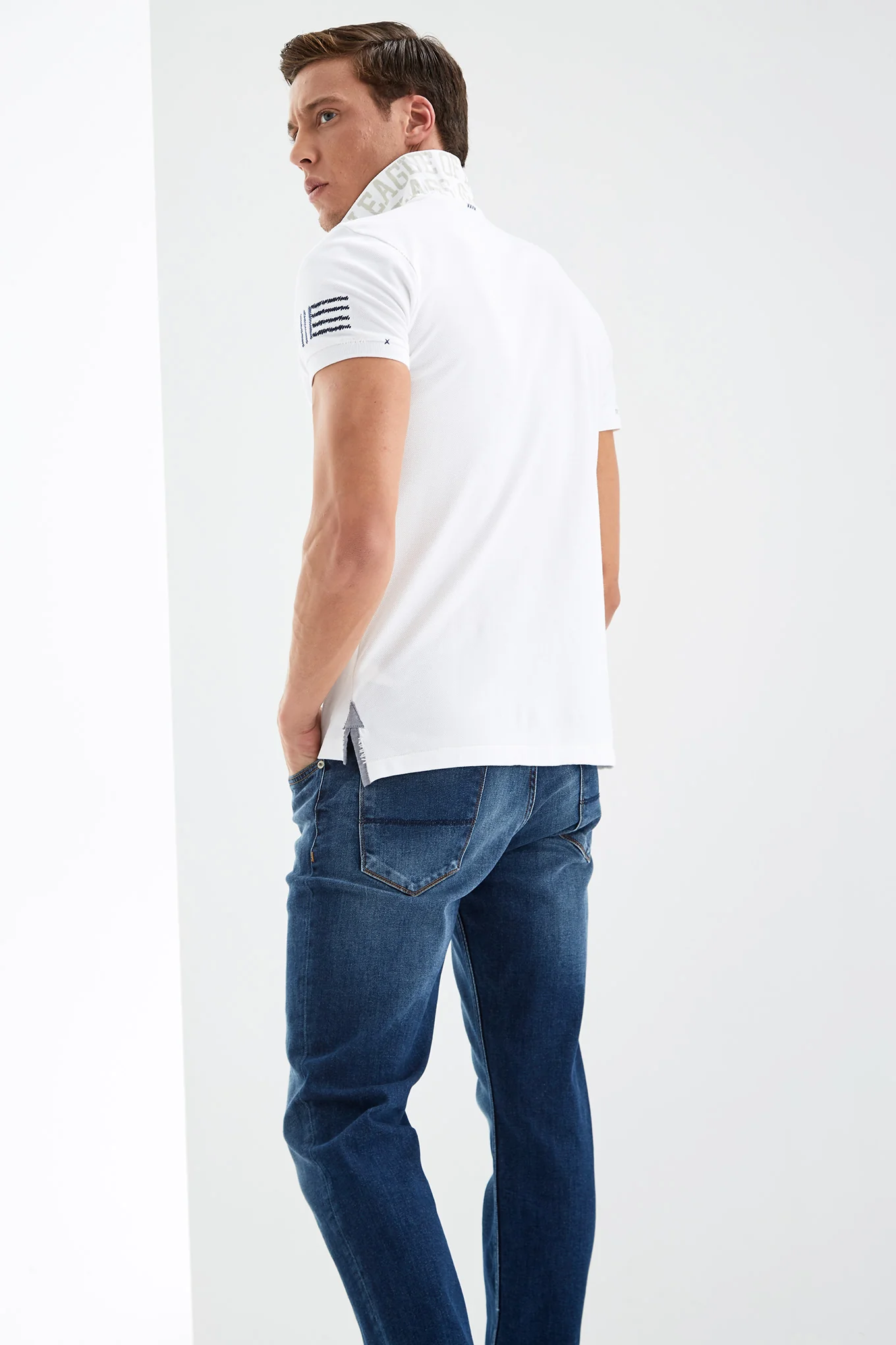 Men's Rugby Club Piquet Polo Shirt - Image 7