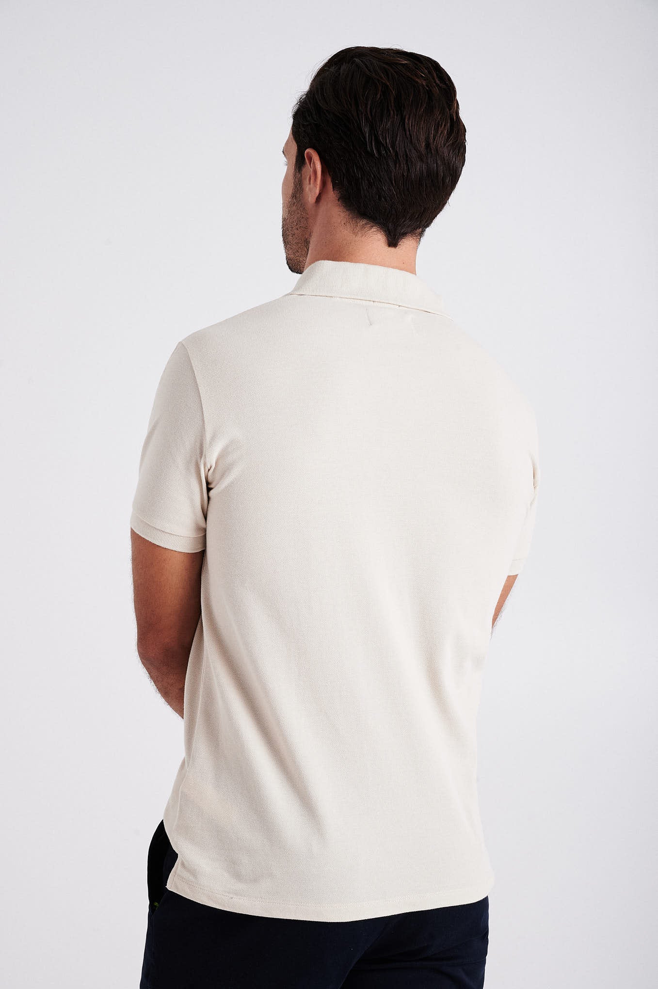 Men's short sleeve polo shirt with quick dry finishing - Image 10