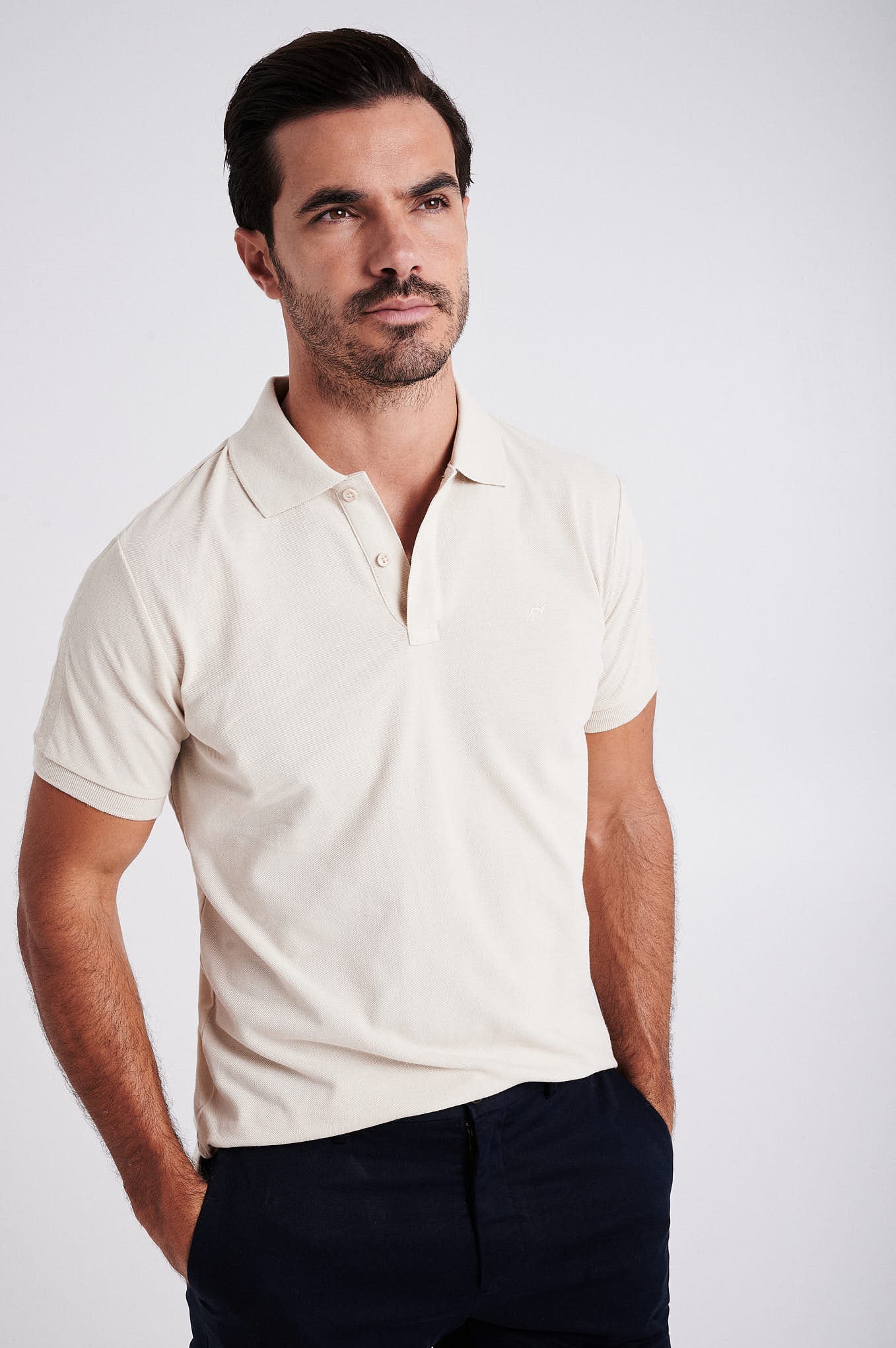 Men's short sleeve polo shirt with quick dry finishing - Image 12
