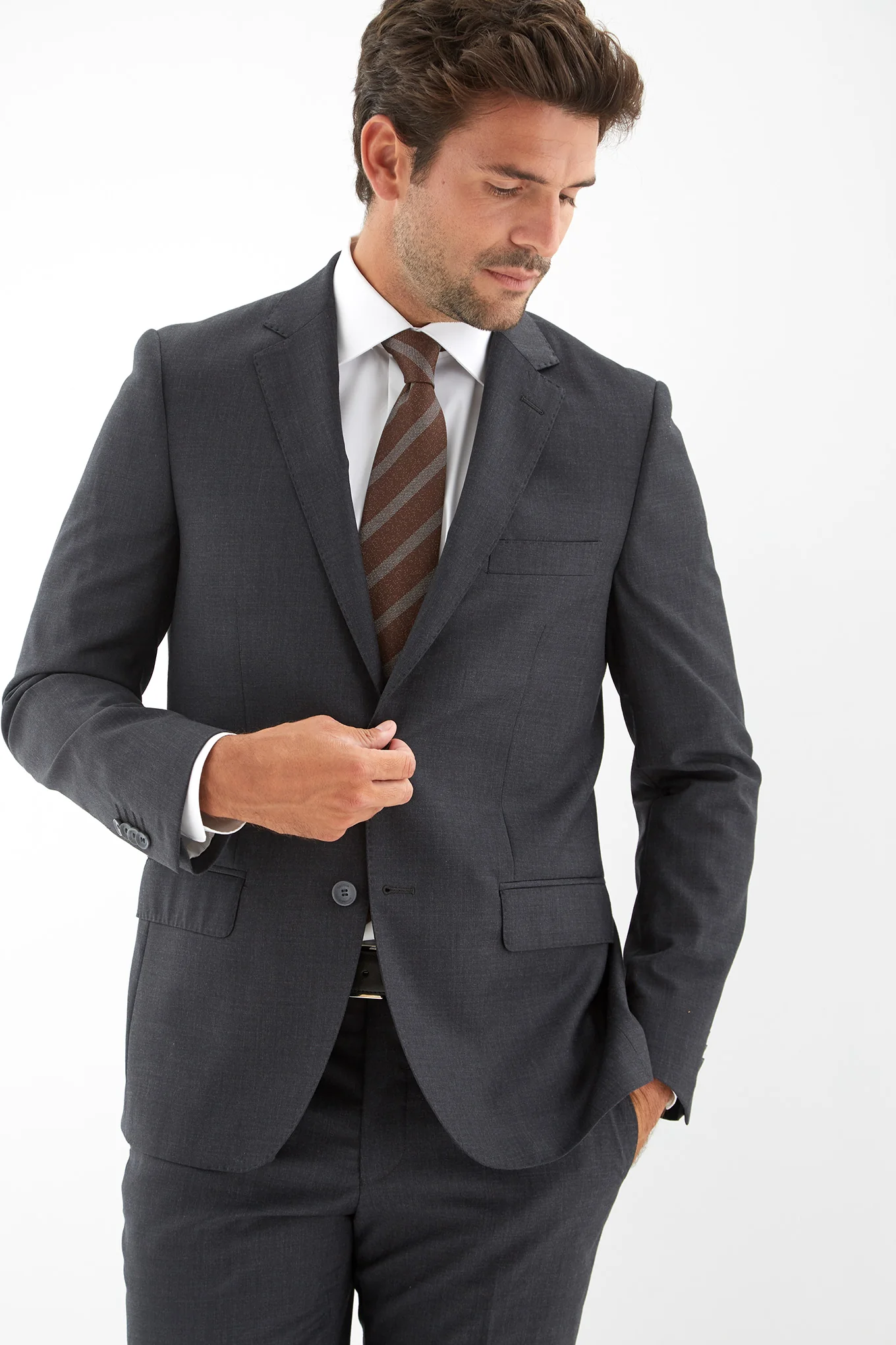 Men's Slim Classic Suit - Image 3