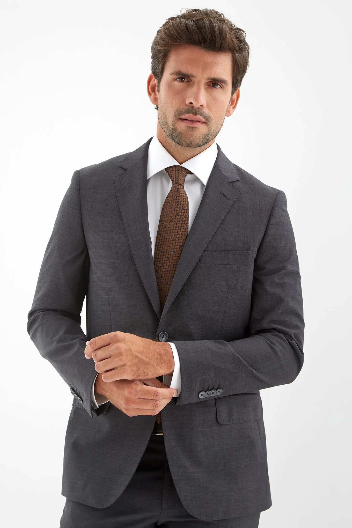 Men's Slim Classic Suit - Image 3