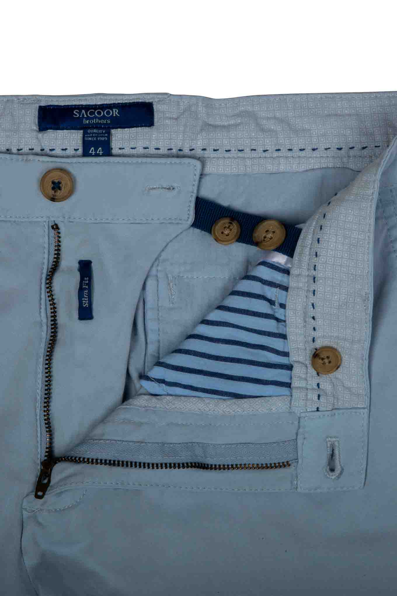 Men's Slim Fit Casual Chino Trousers - Image 8