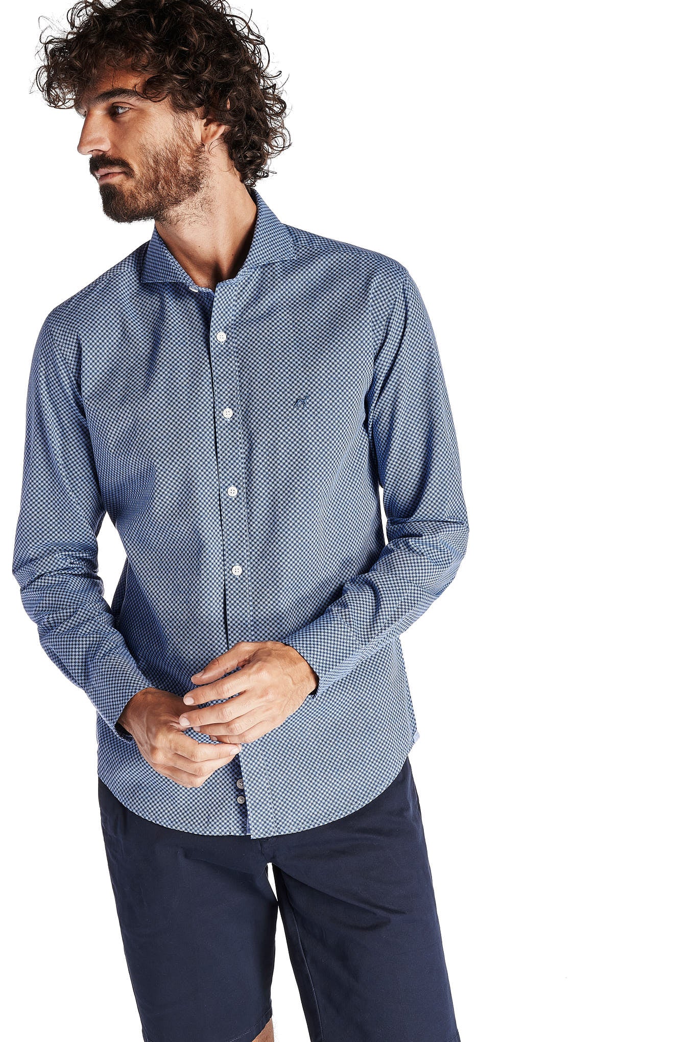 Men's Slim Fit Casual Shirt - Image 5