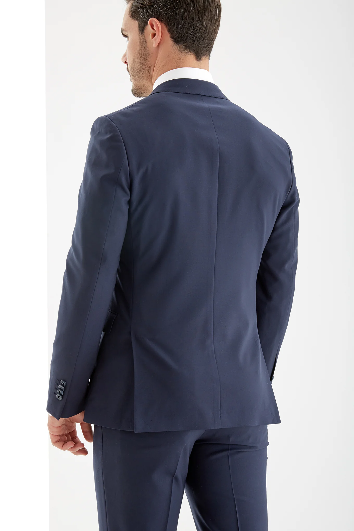 Men's Slim Fit Classic Suit - Image 2