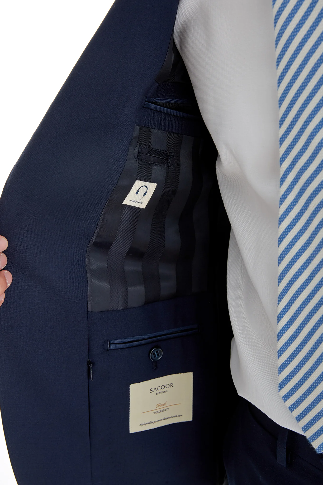 Men's Slim Fit Classic Suit - Image 5