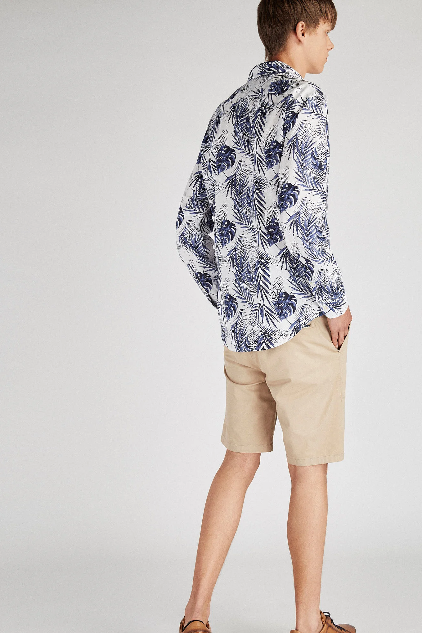 Men's Slim Fit Linen Sport Shirt - Image 5
