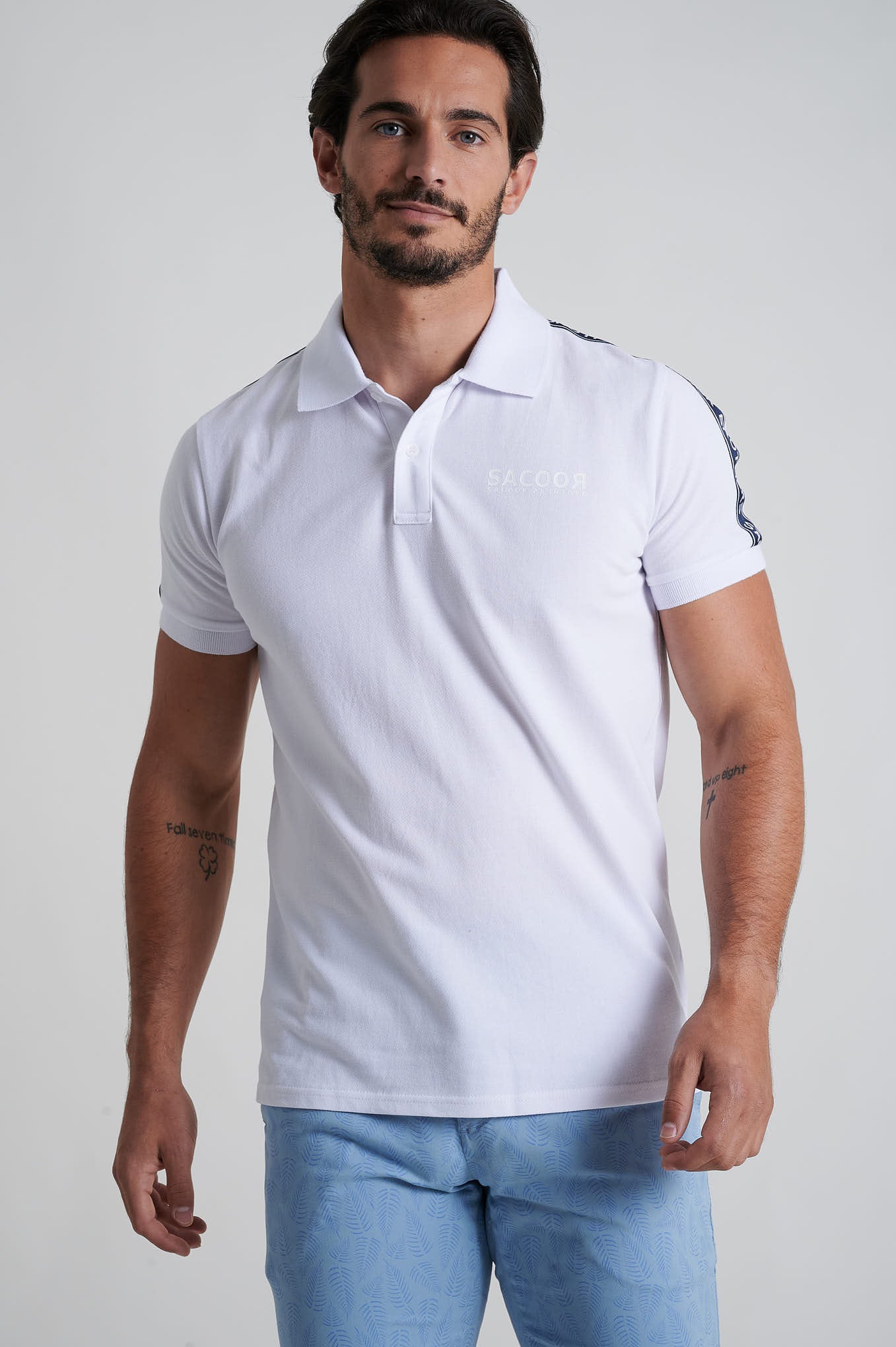 Men's Slim Fit Piqué Polo - Image 11