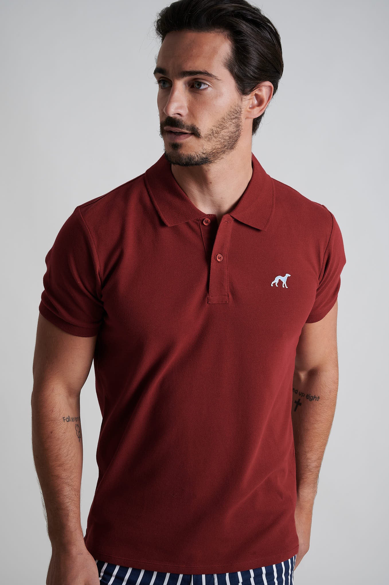 Men's Slim Fit Piquet Polo - Image 13