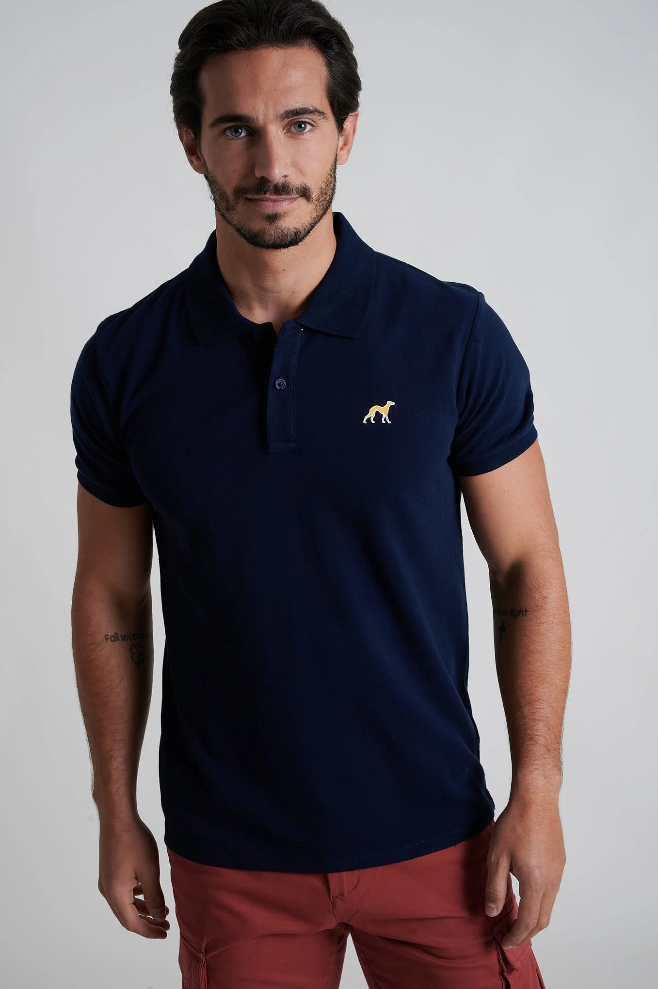 Men's Slim Fit Piquet Polo - Image 20