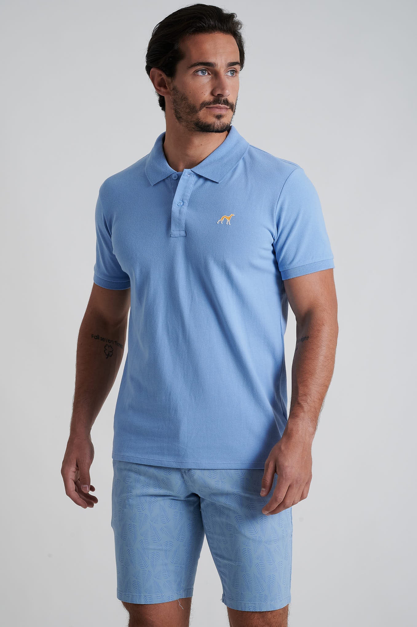 Men's Slim Fit Piquet Polo - Image 29