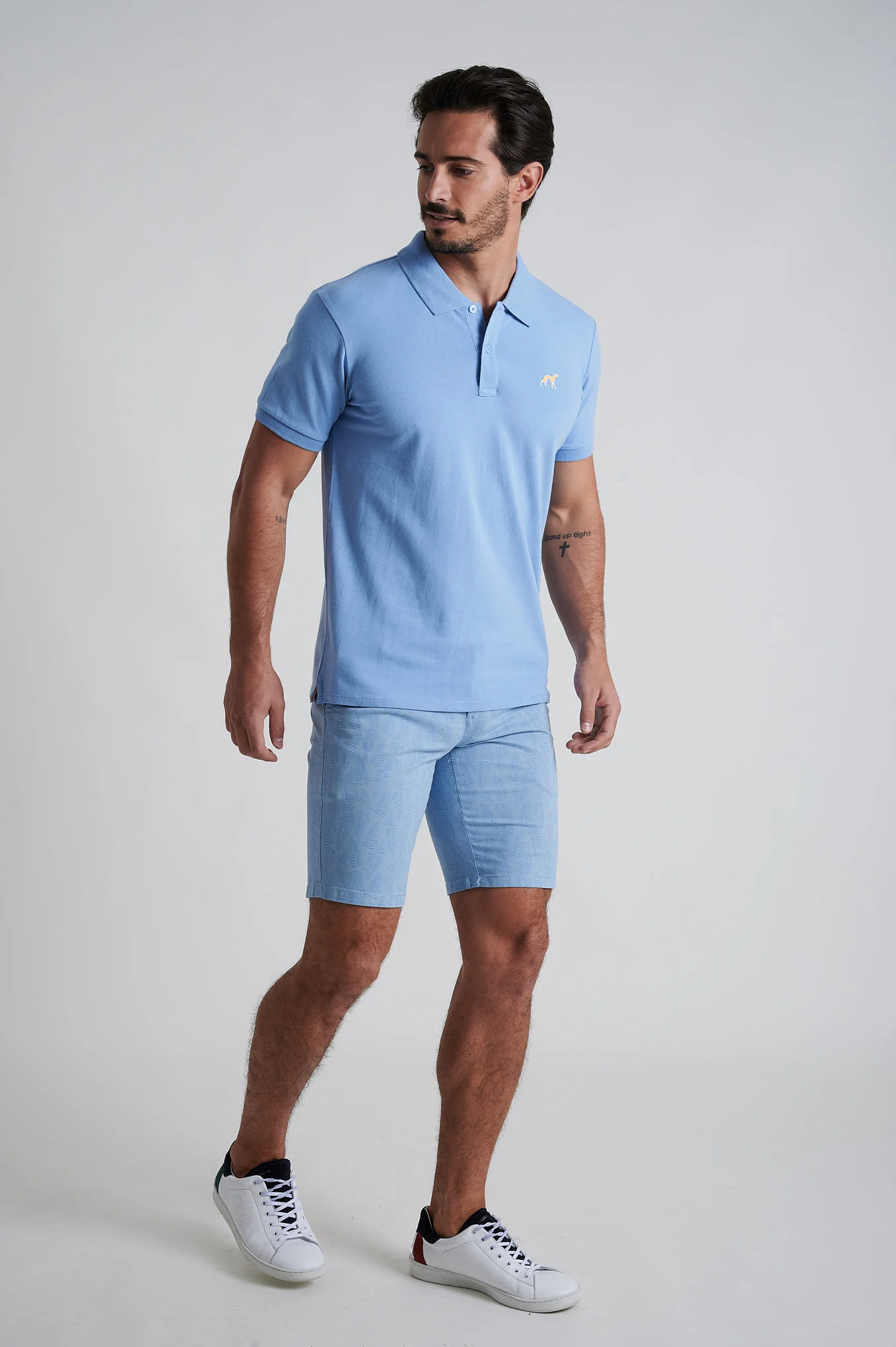 Men's Slim Fit Piquet Polo - Image 31