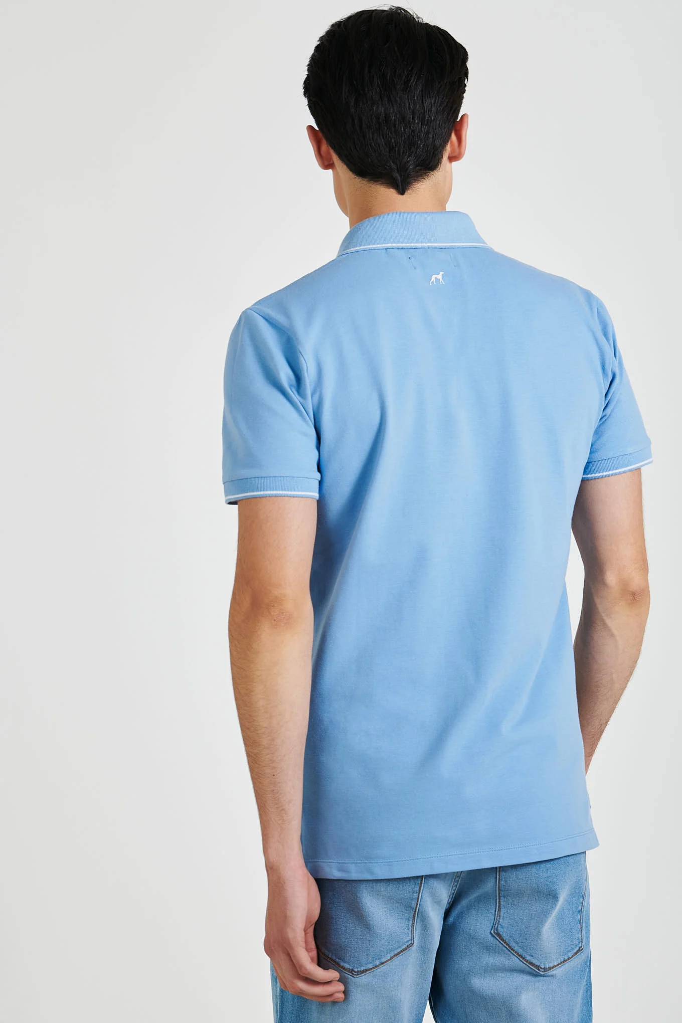Men's Slim Fit Polo Piquet Shirt - Image 8